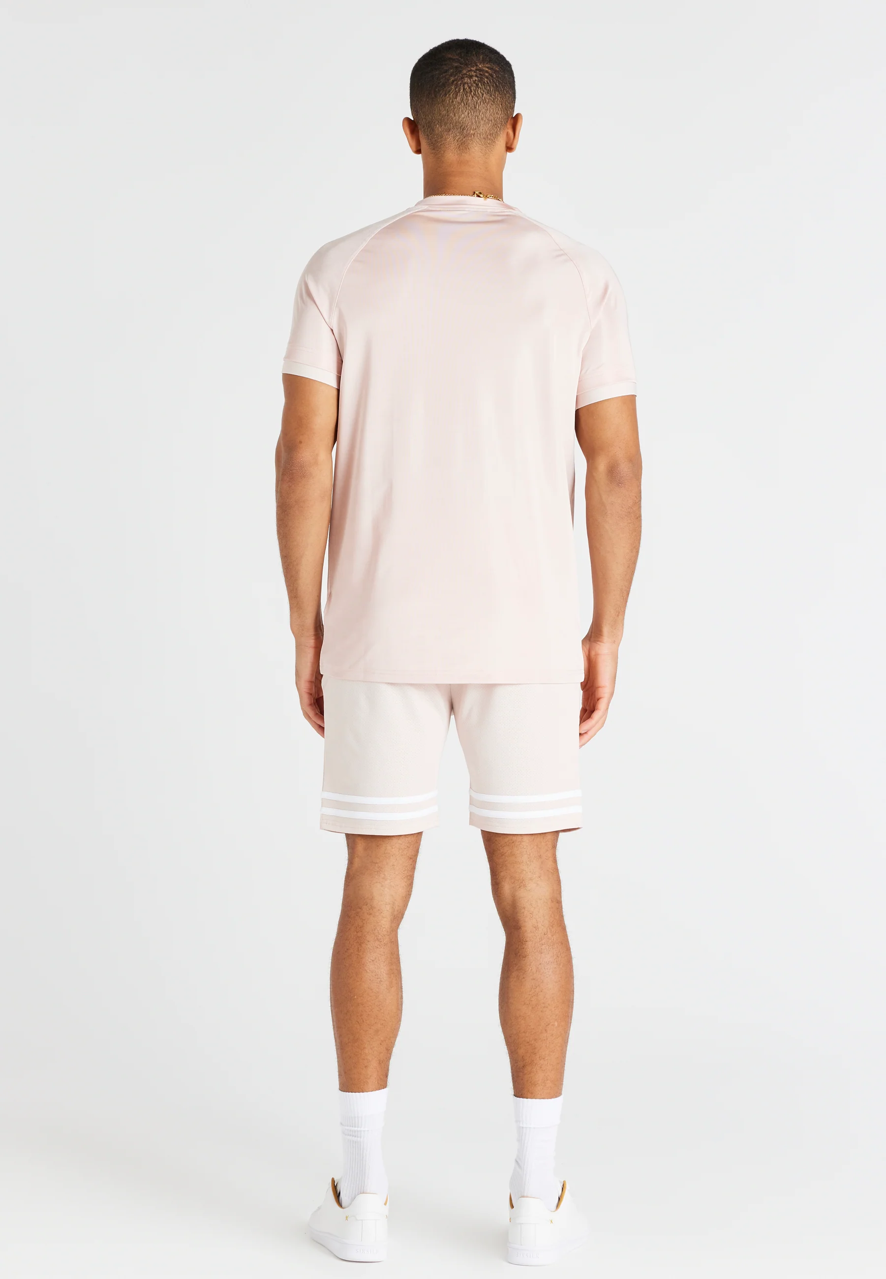 Pink Relaxed Mesh Short - Image 5