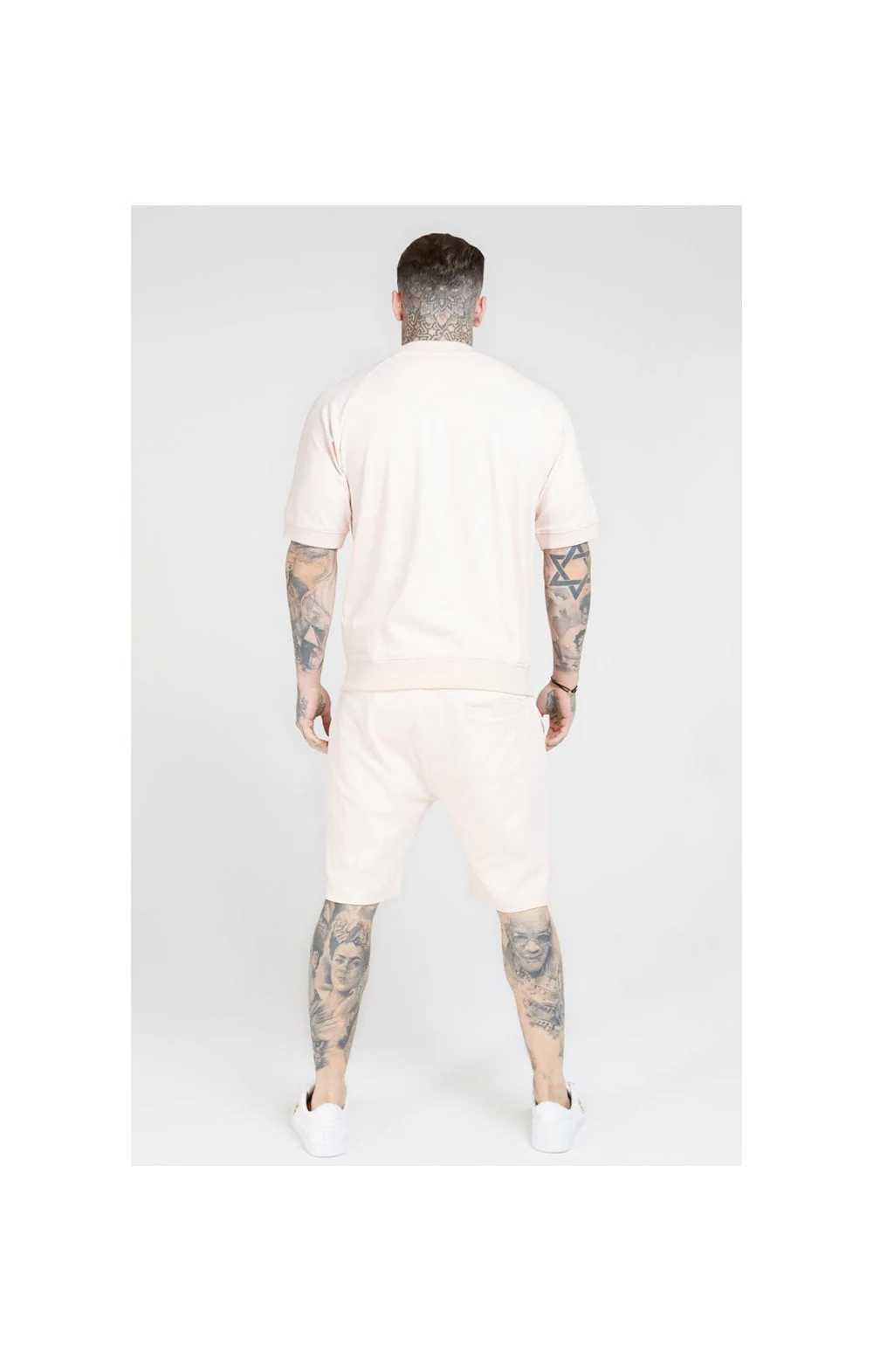 SikSilk Relaxed Shorts - Cloudy Pink - Image 6