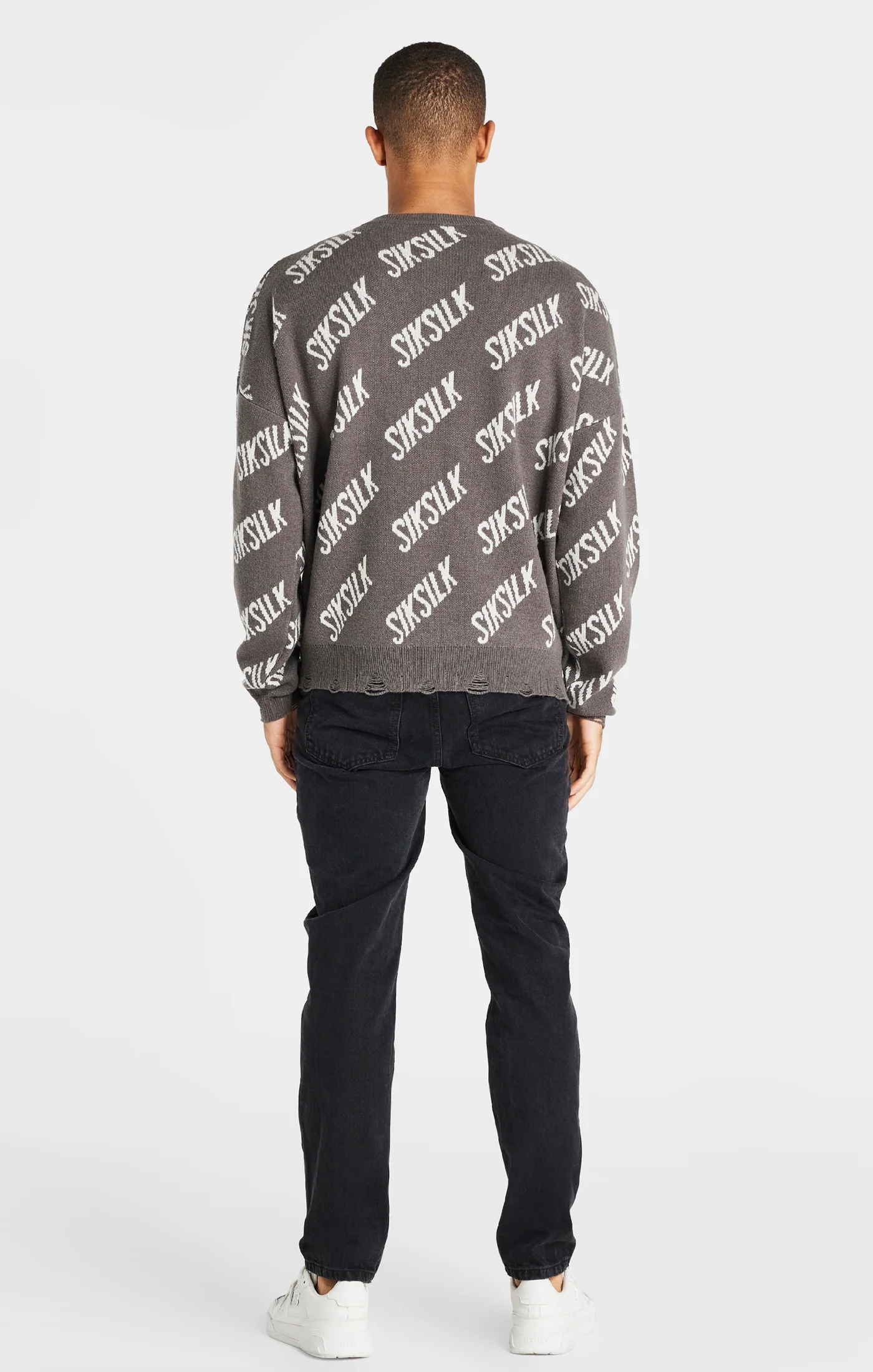 Black Knitted Sweater - Image 5