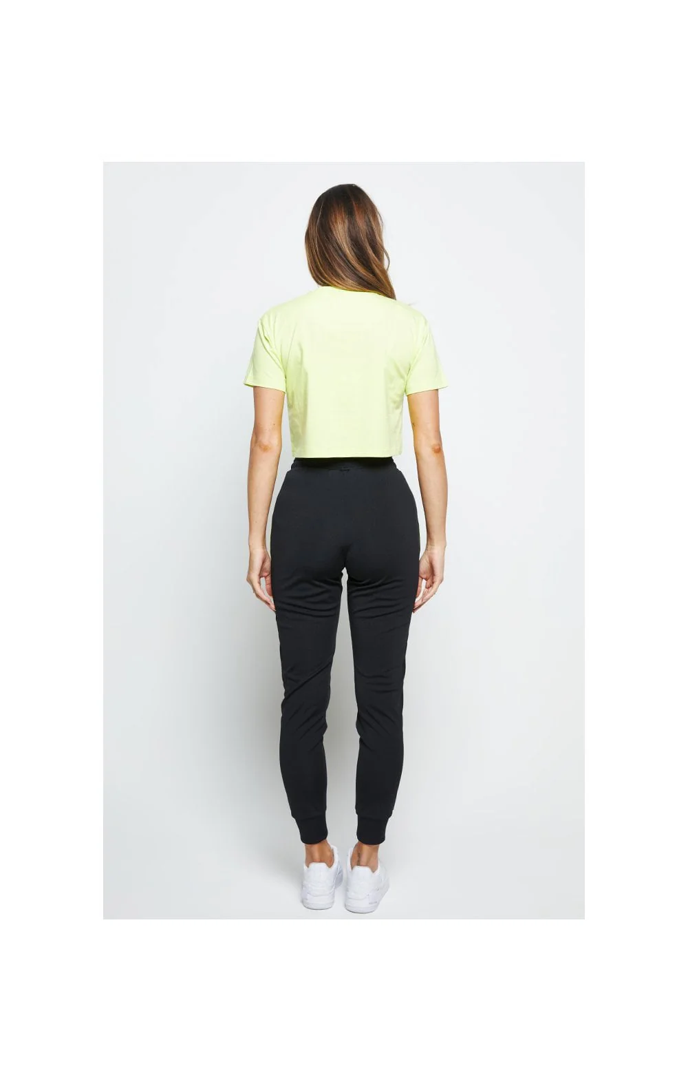 SikSilk Retro Box Fit Tee – Lime - Image 7