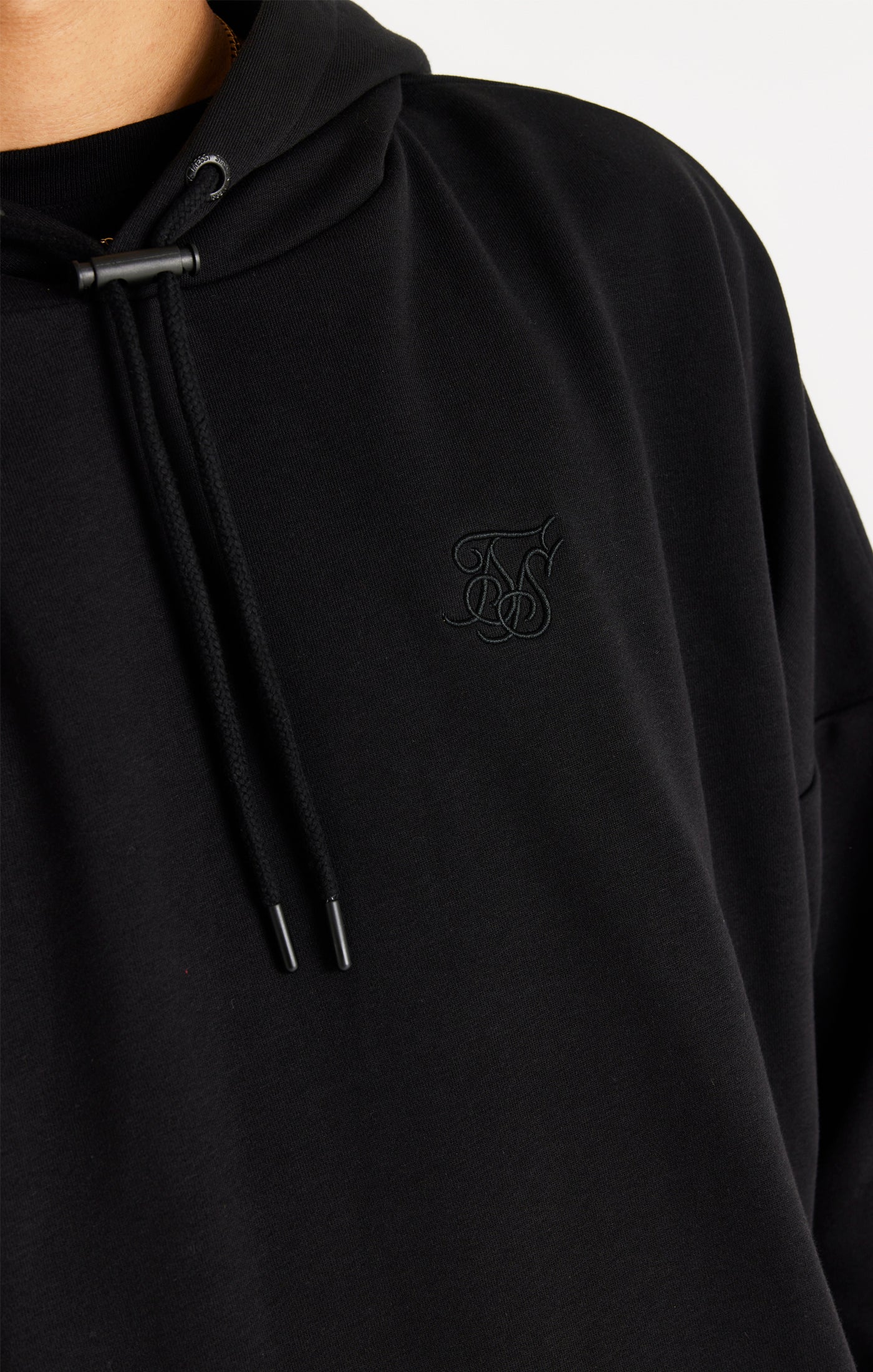 SikSilk Retro Classic Toggle Hoodie - Black - Image 2