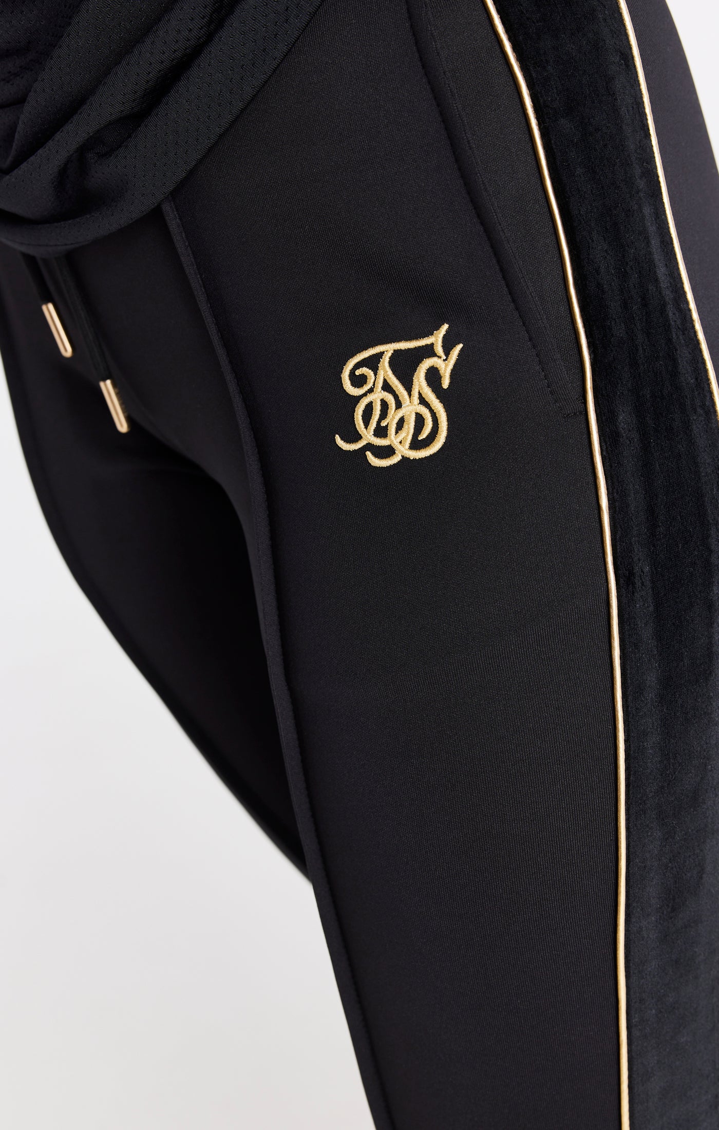 Black Retro Classic Track Pant - Image 4