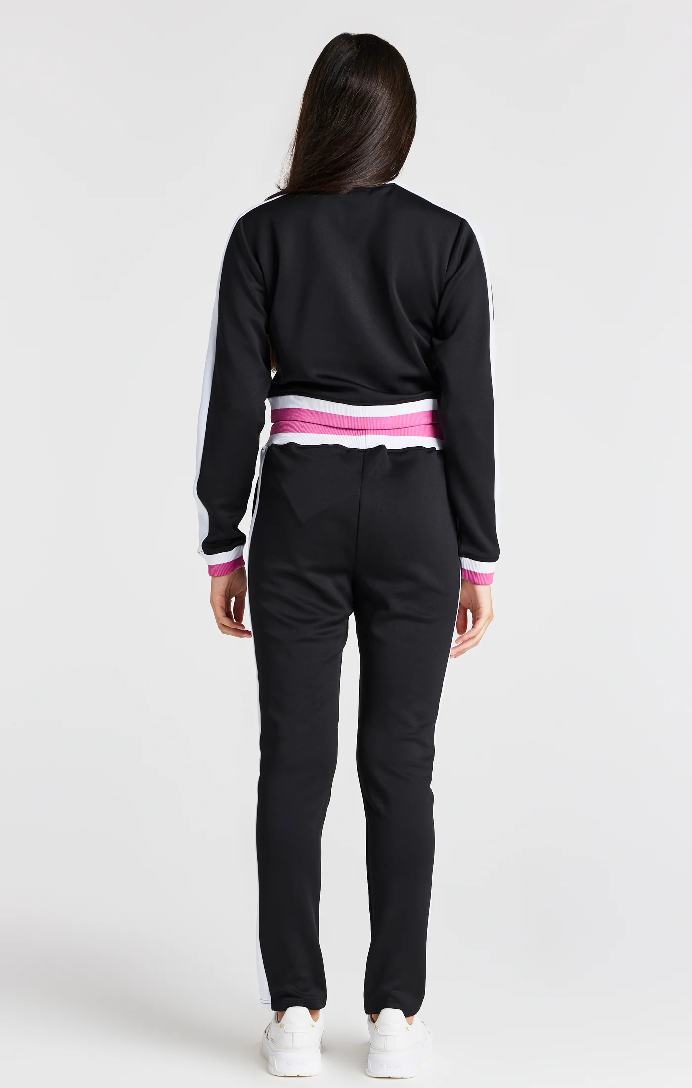 Girls Black Retro Track Pant - Image 5