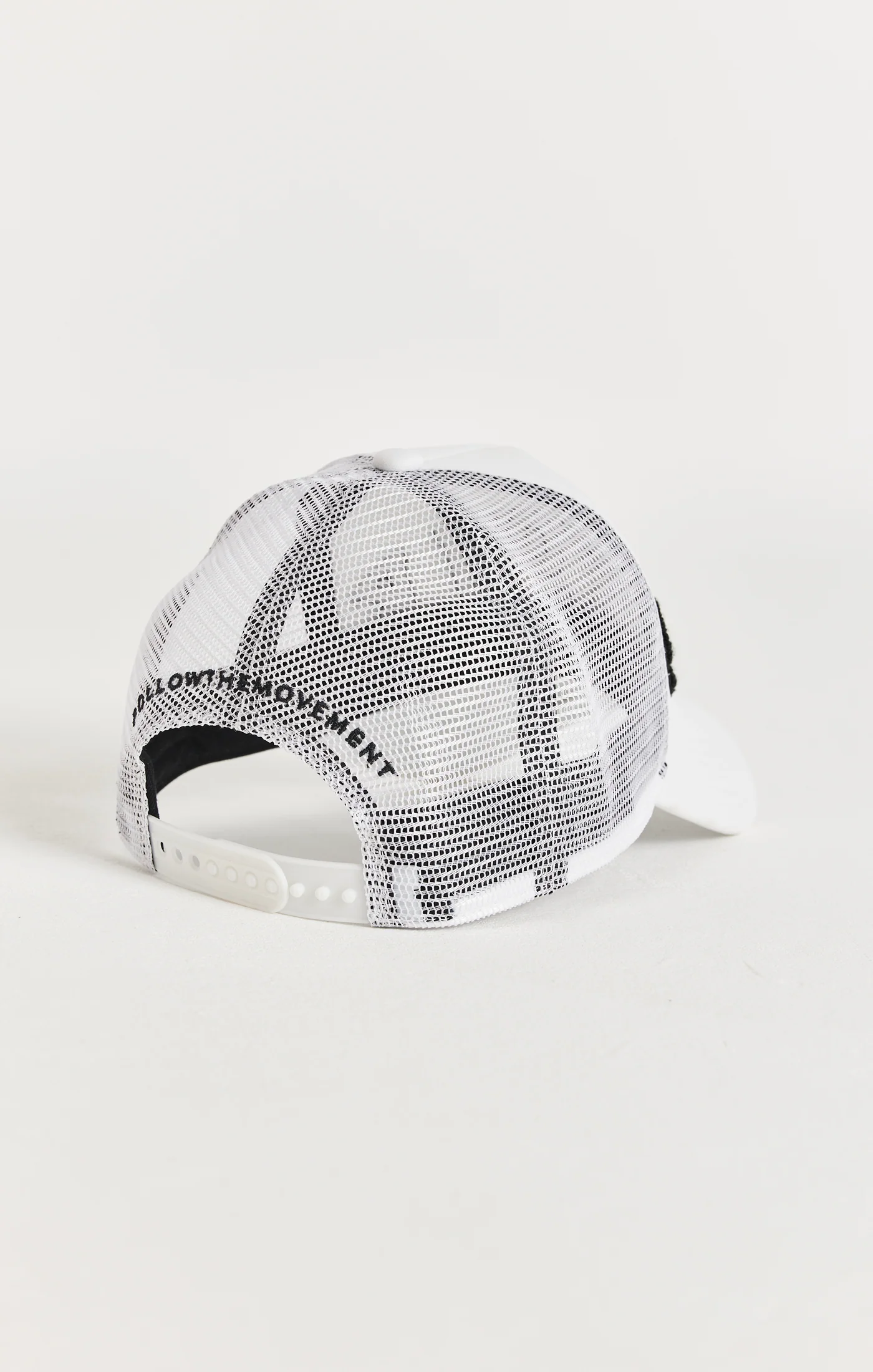 SikSilk Retro Foam Mesh Trucker - White - Image 4