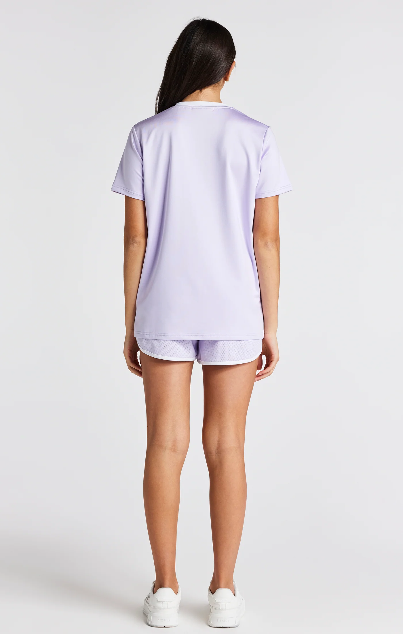 Girls Purple Retro Football Jersey - Image 5
