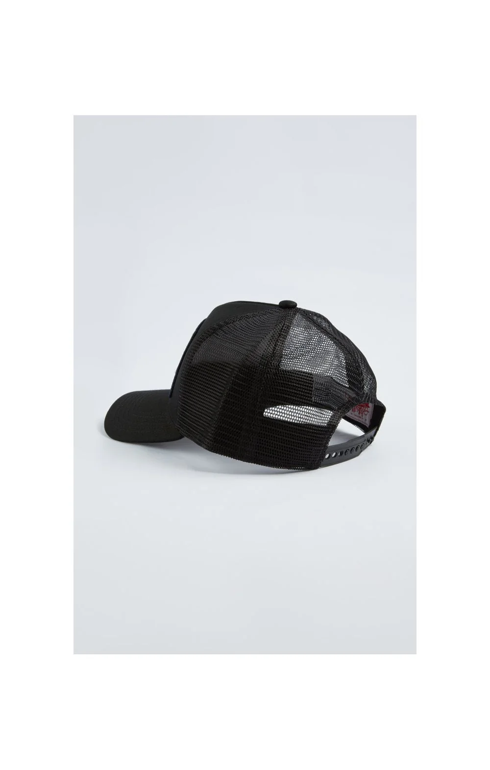 SikSilk Retro Patch Trucker - Black - Image 4