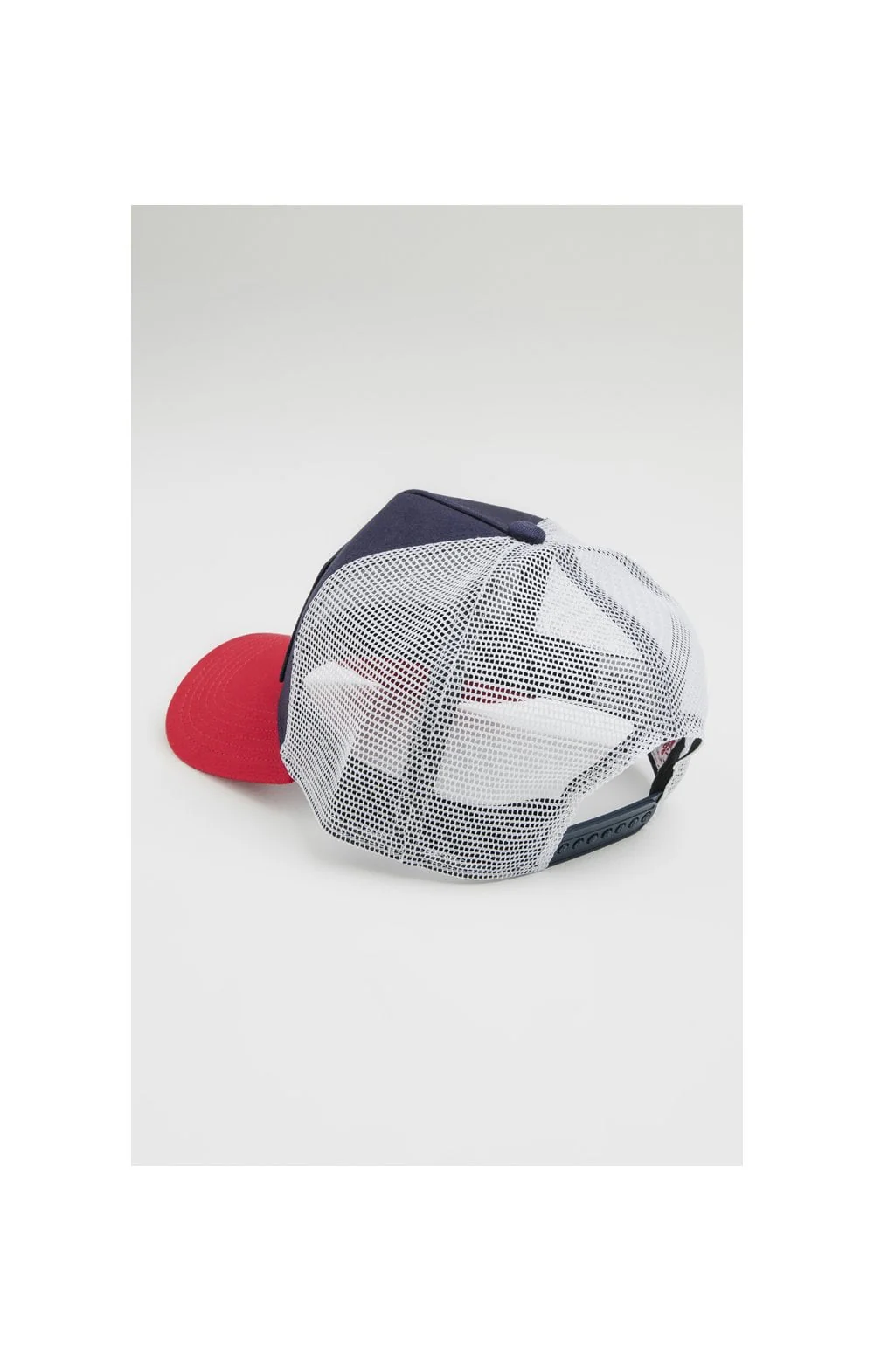 SikSilk Retro Patch Trucker - Red White & Blue - Image 4