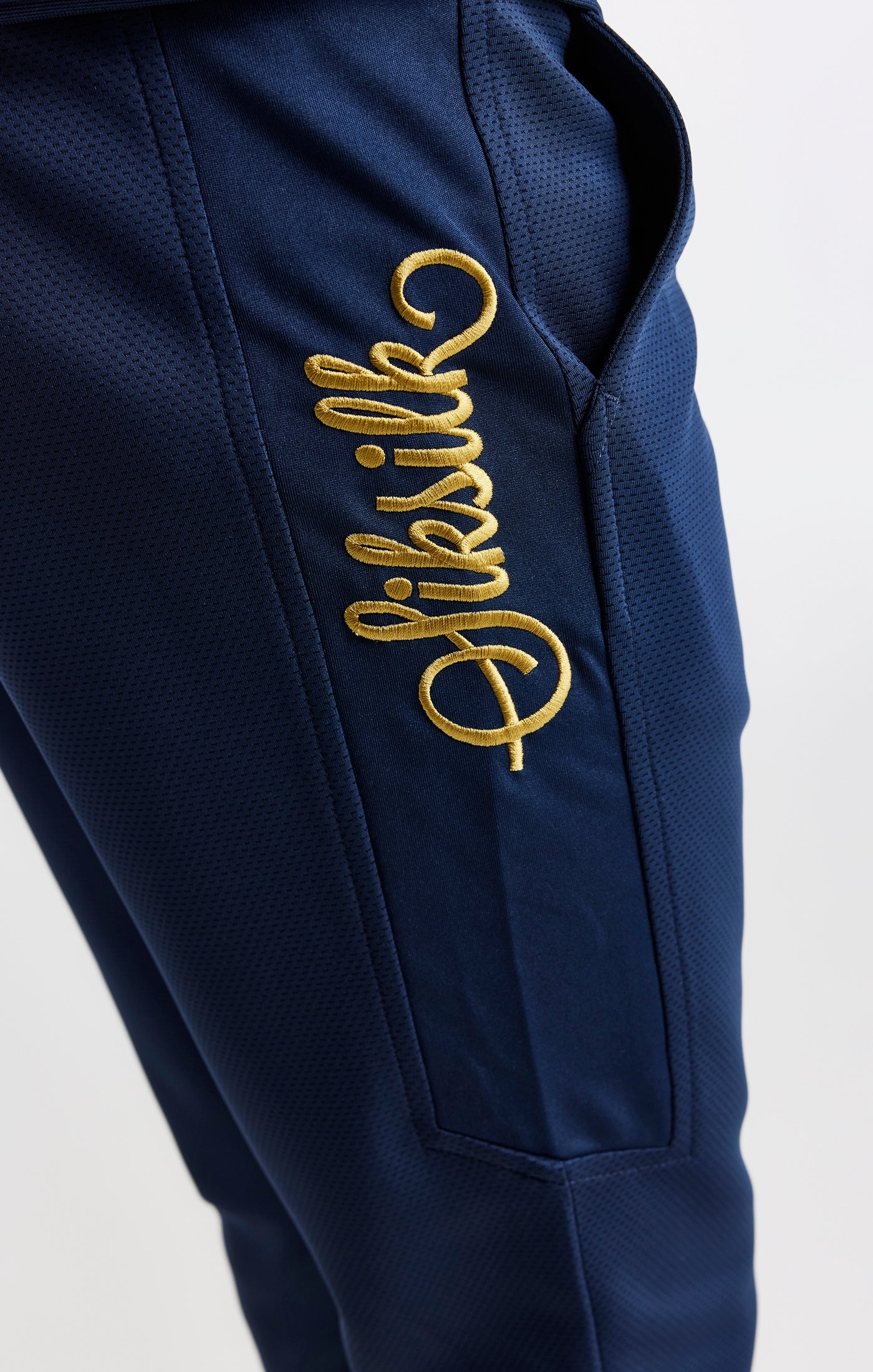 Boys Navy Retro Track Pant - Image 6