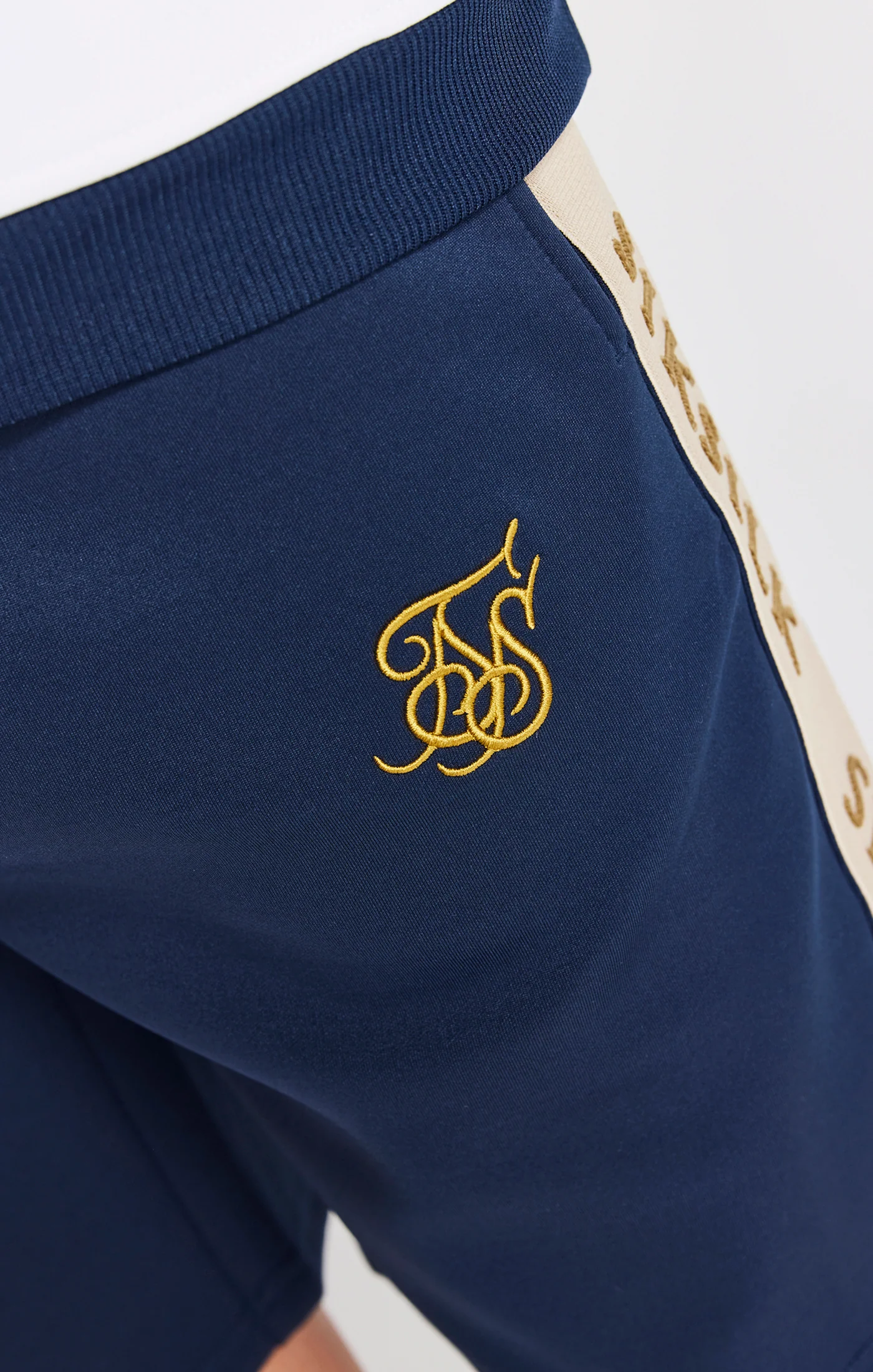 Boys Navy Retro Short - Image 6