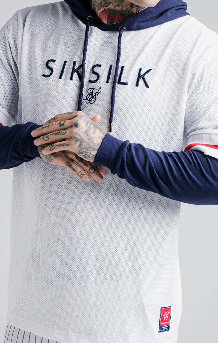 White Layered Baseball Jersey - Image 2