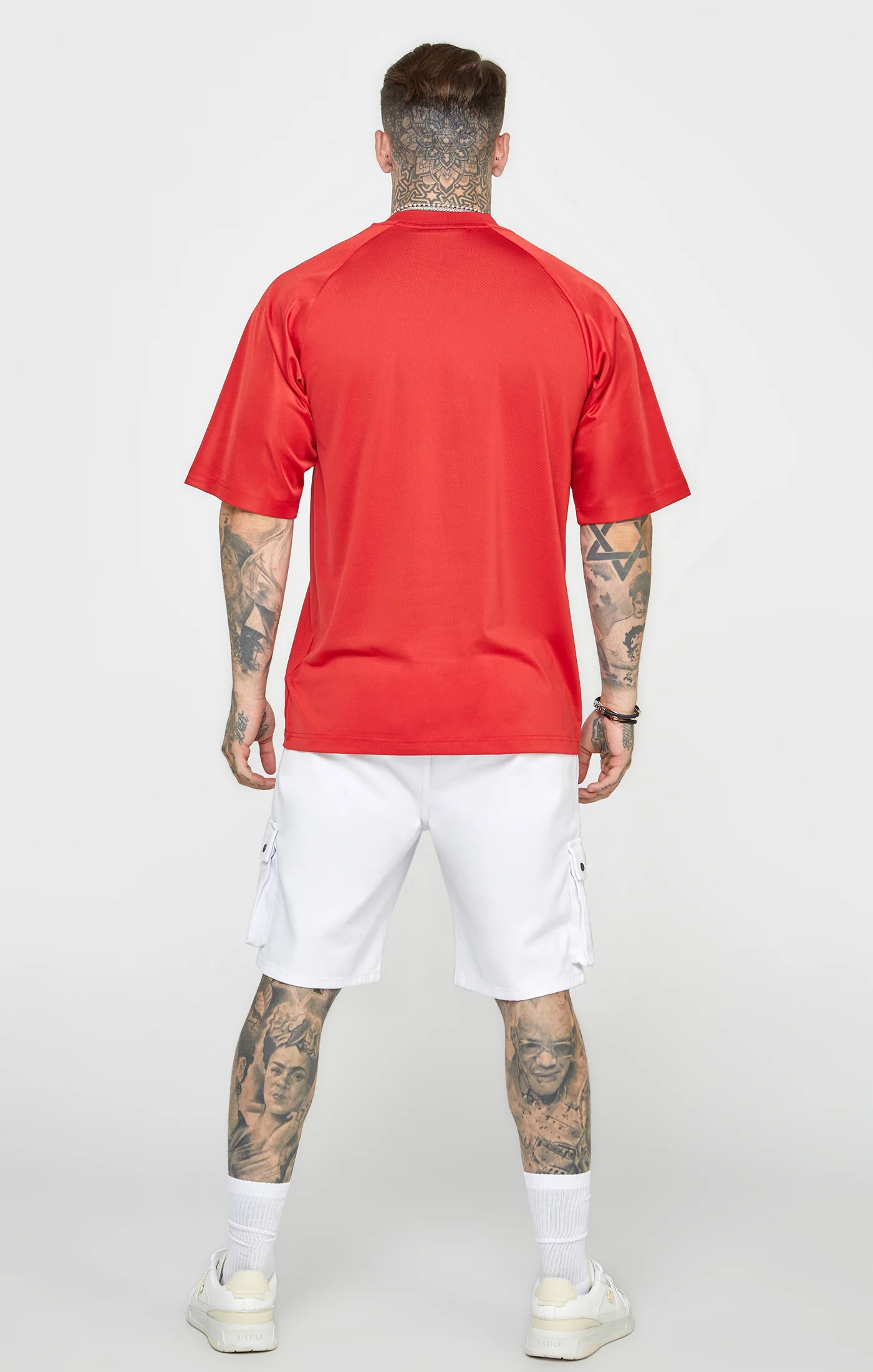 Red Oversized Short Sleeve T-Shirt - Image 5