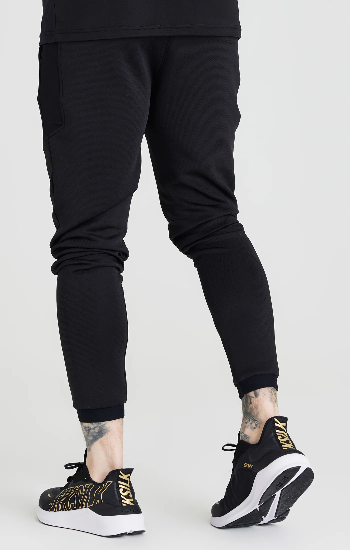 Black Retro Sports Scope Pant - Image 5