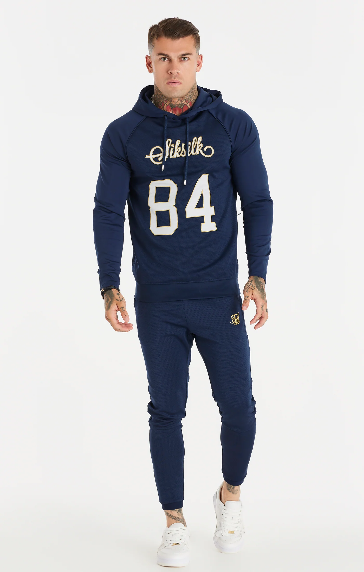 Navy Retro Sports Scope Pant - Image 4