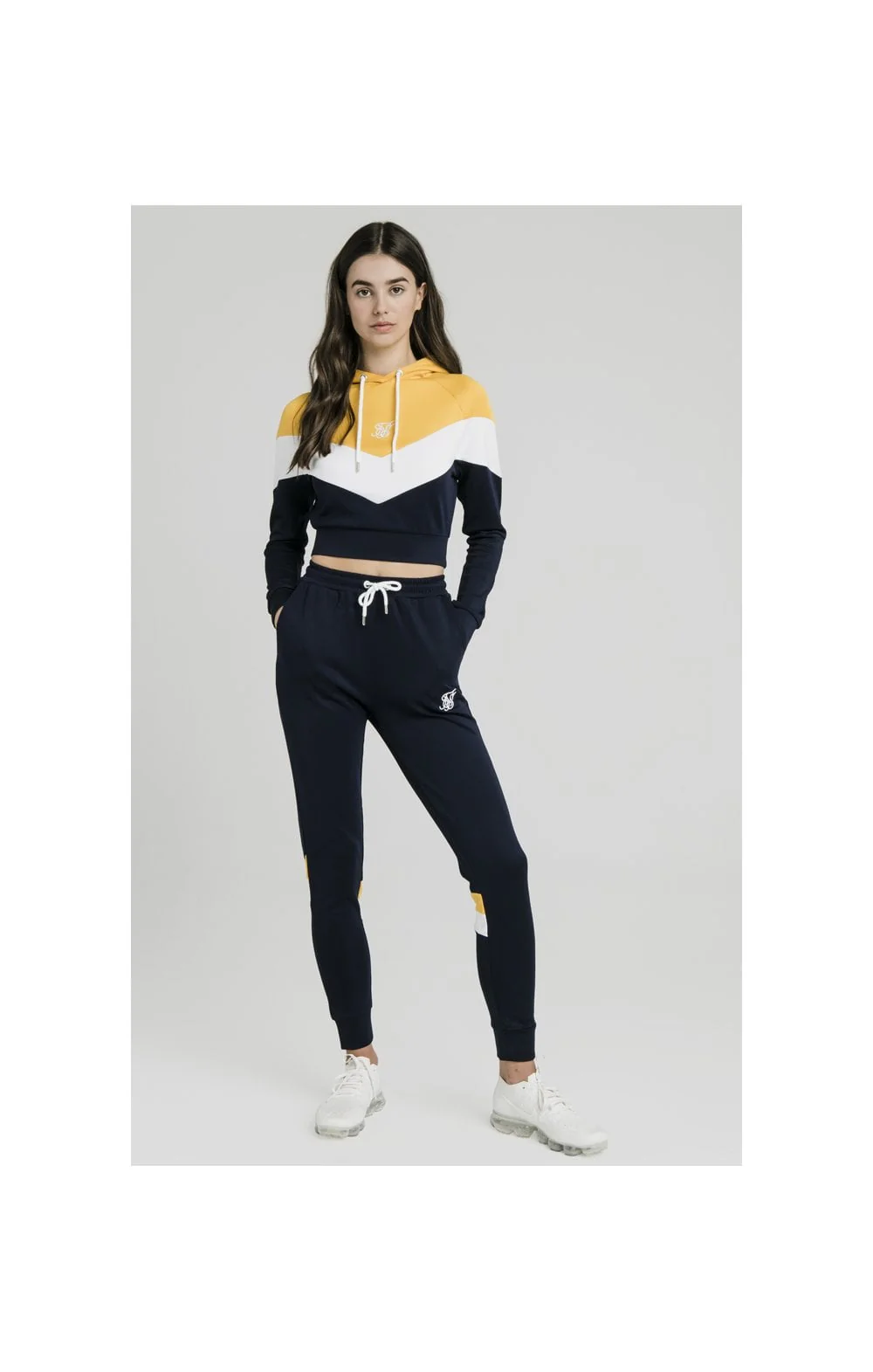 SikSilk Retro Sports Track Pants - Peacoat - Image 4