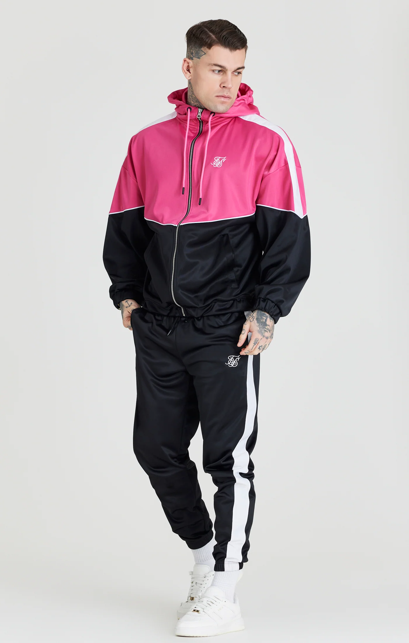 Black Tape Thru Track Pant - Image 4