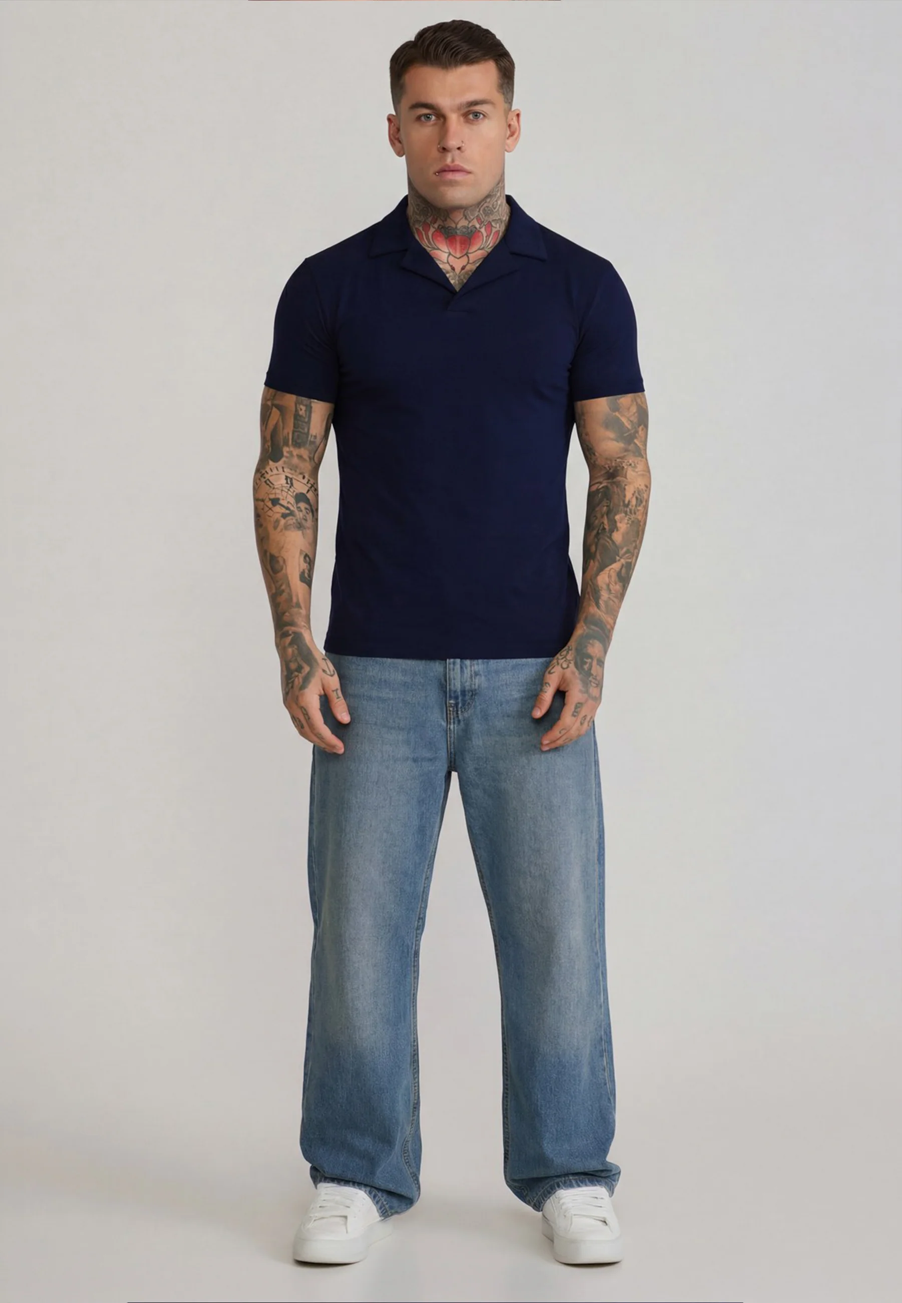 Navy Revere Polo - Image 3