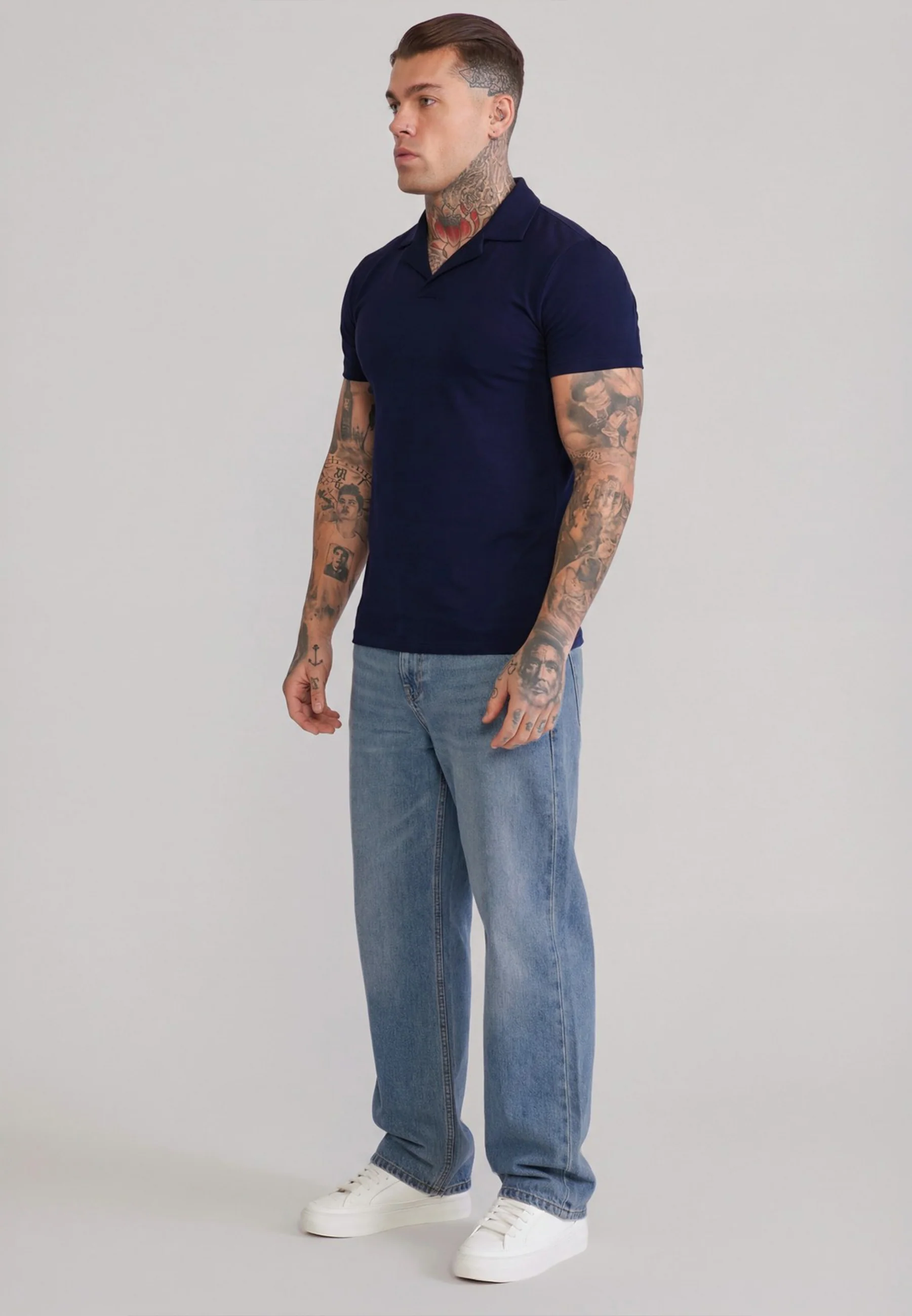 Navy Revere Polo - Image 4