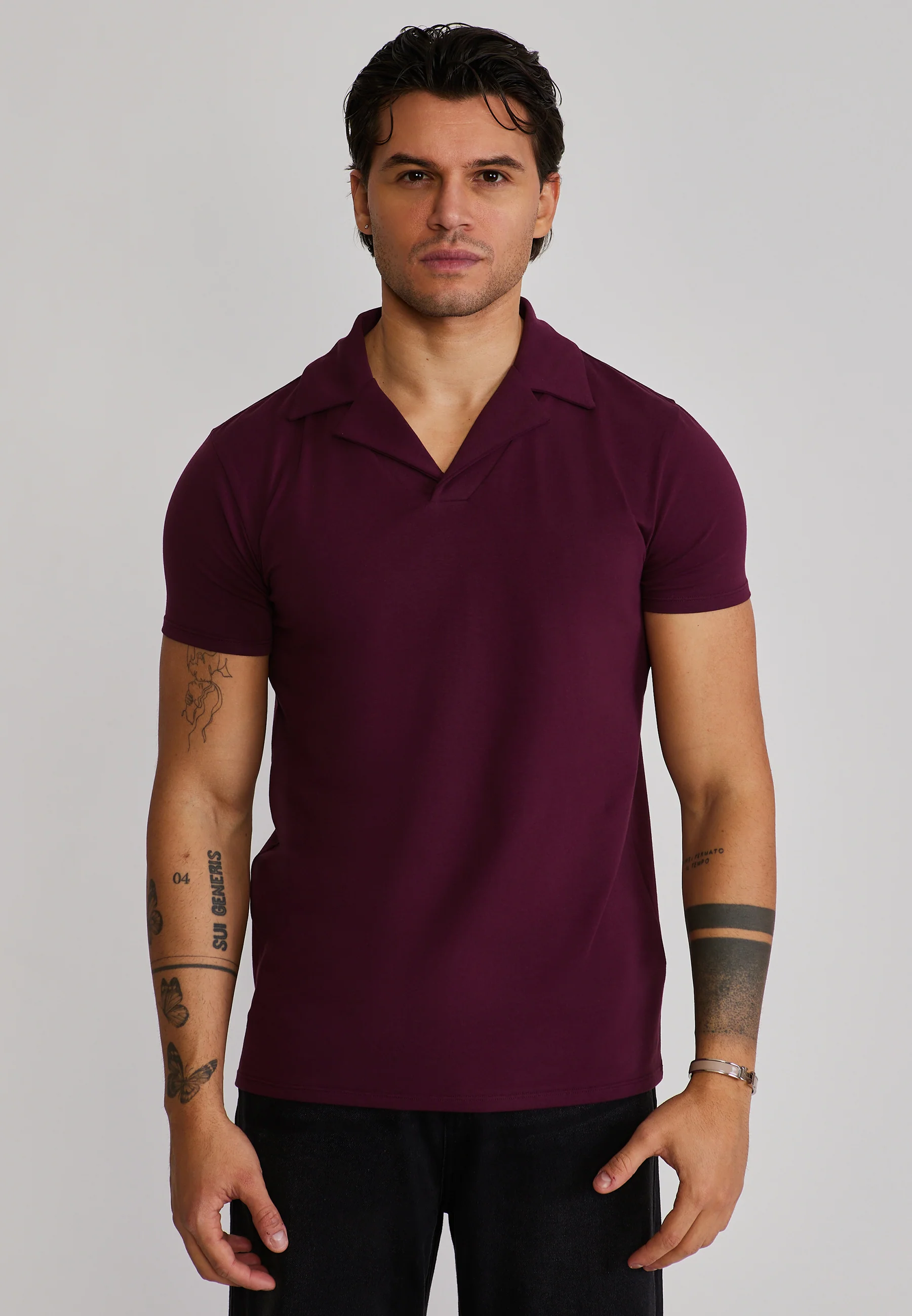 Burgundy Revere Polo
