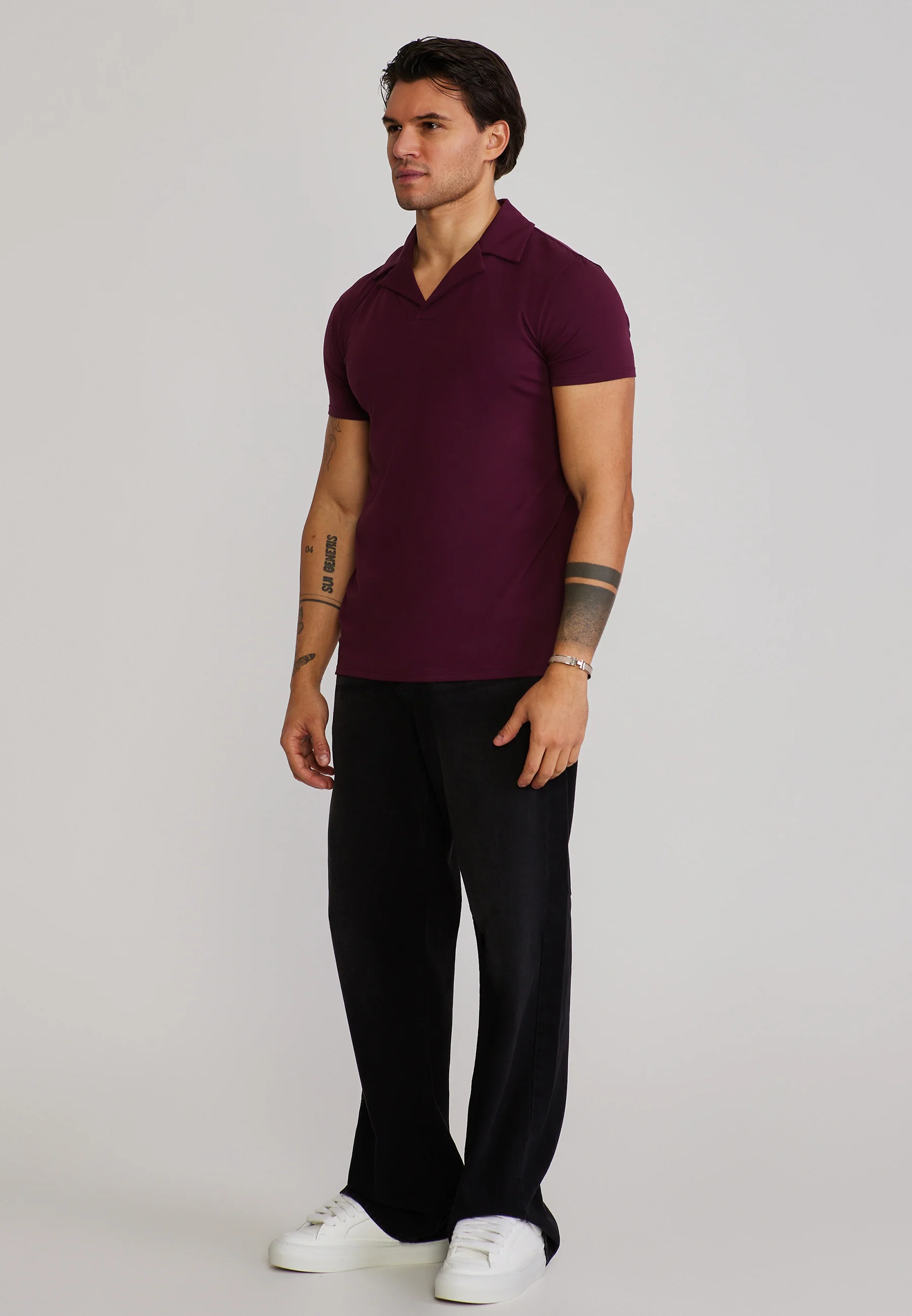 Burgundy Revere Polo - Image 4
