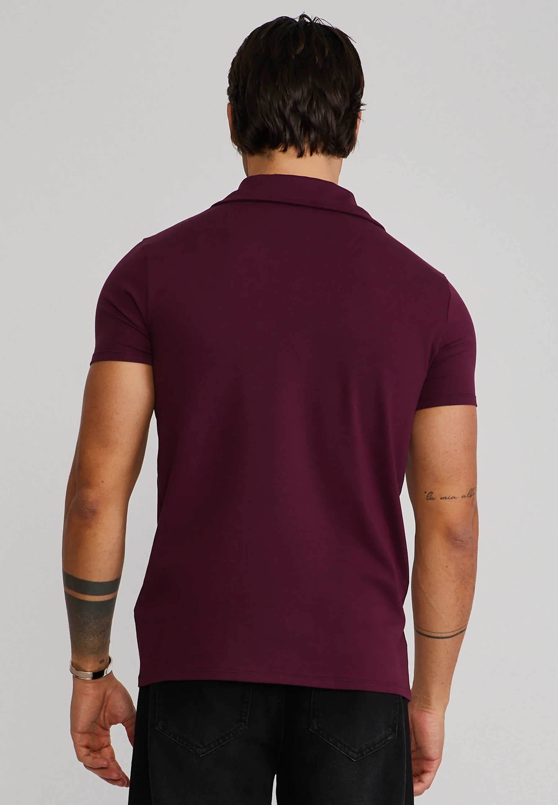 Burgundy Revere Polo - Image 5
