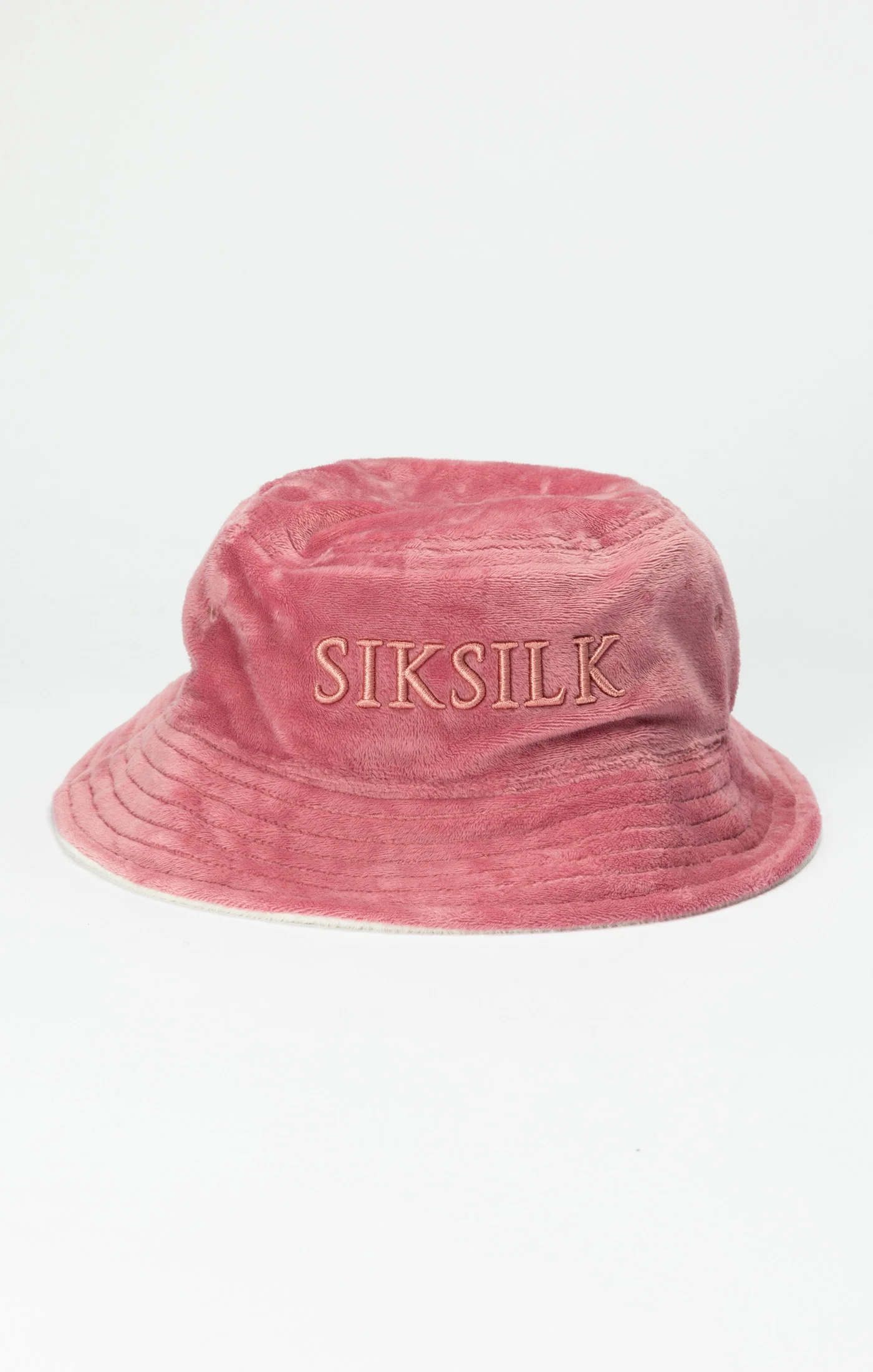 Ecru/Pink Reversible Bucket Hat - Image 3