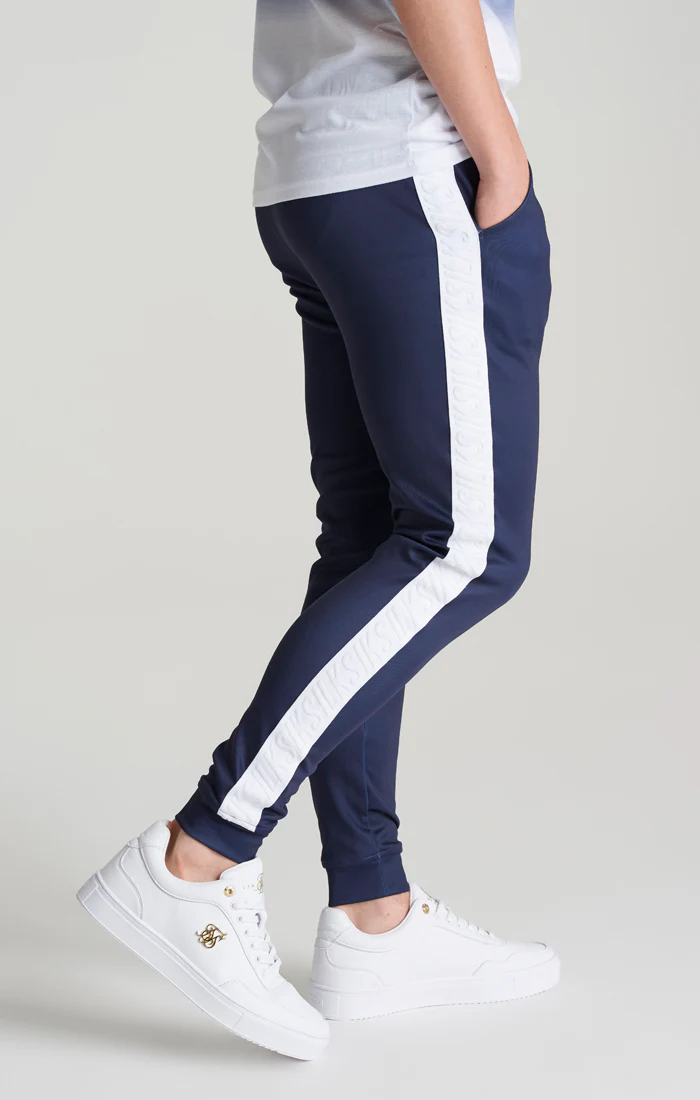 Boys Navy Taped Jogger - Image 2