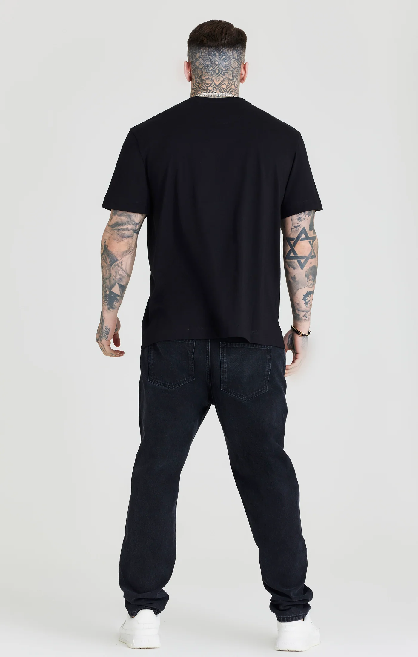 Black Rhinestone T-Shirt - Image 4