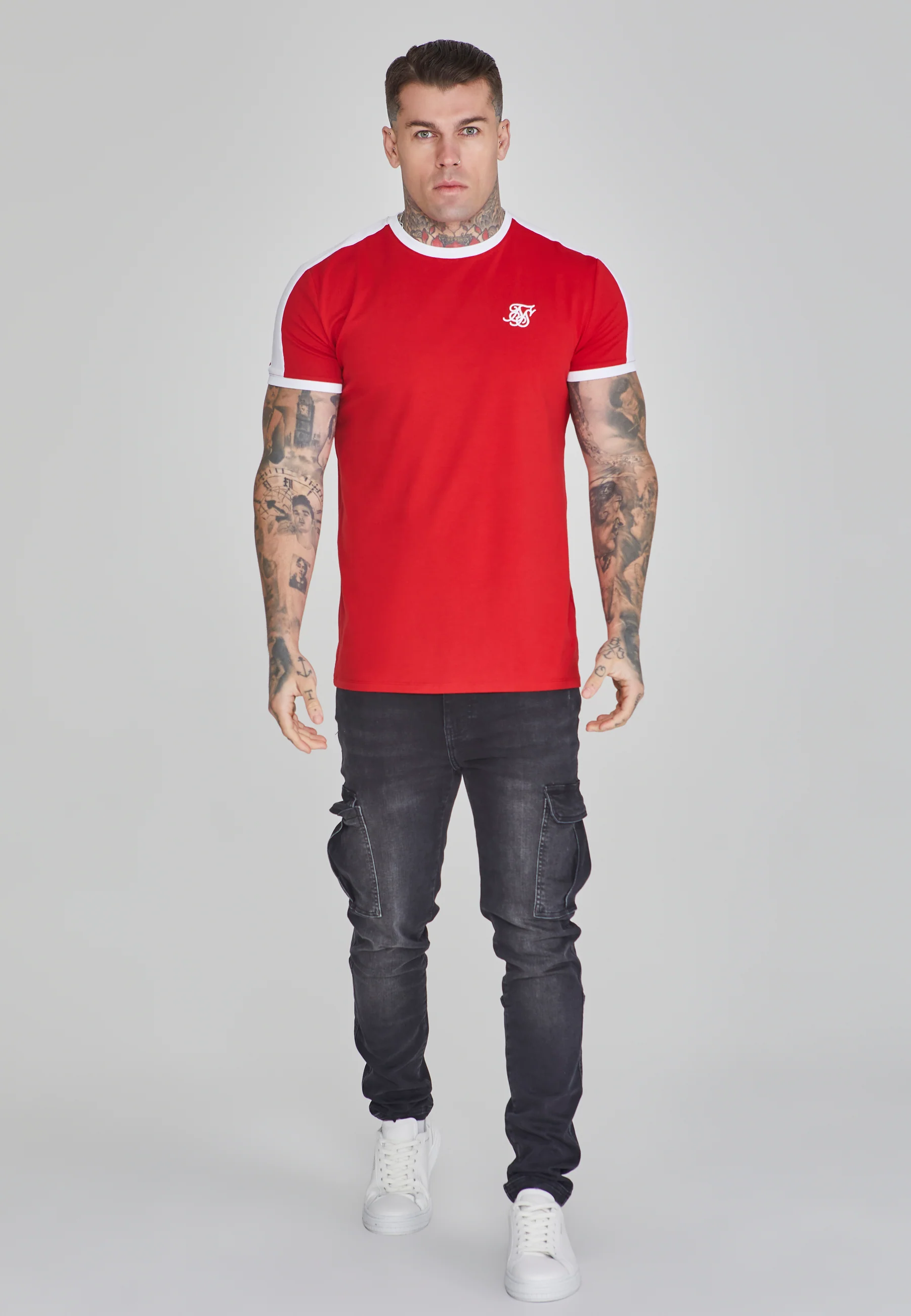 Red Ringer T-Shirt - Image 2