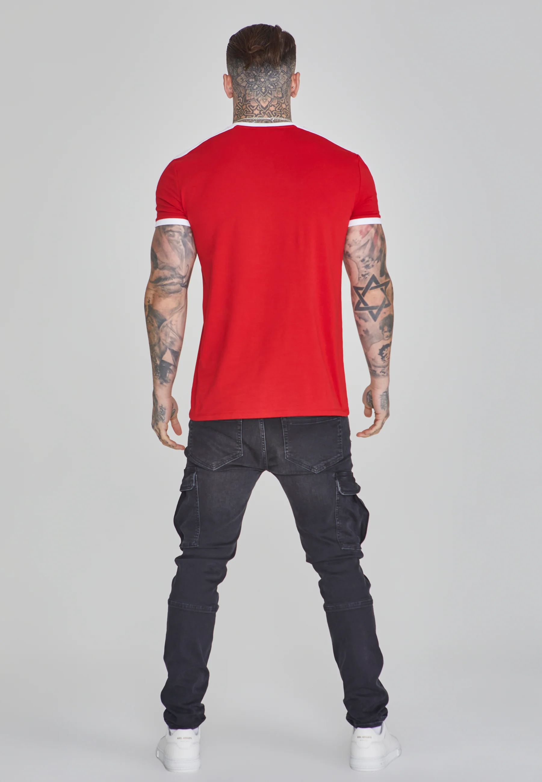 Red Ringer T-Shirt - Image 5