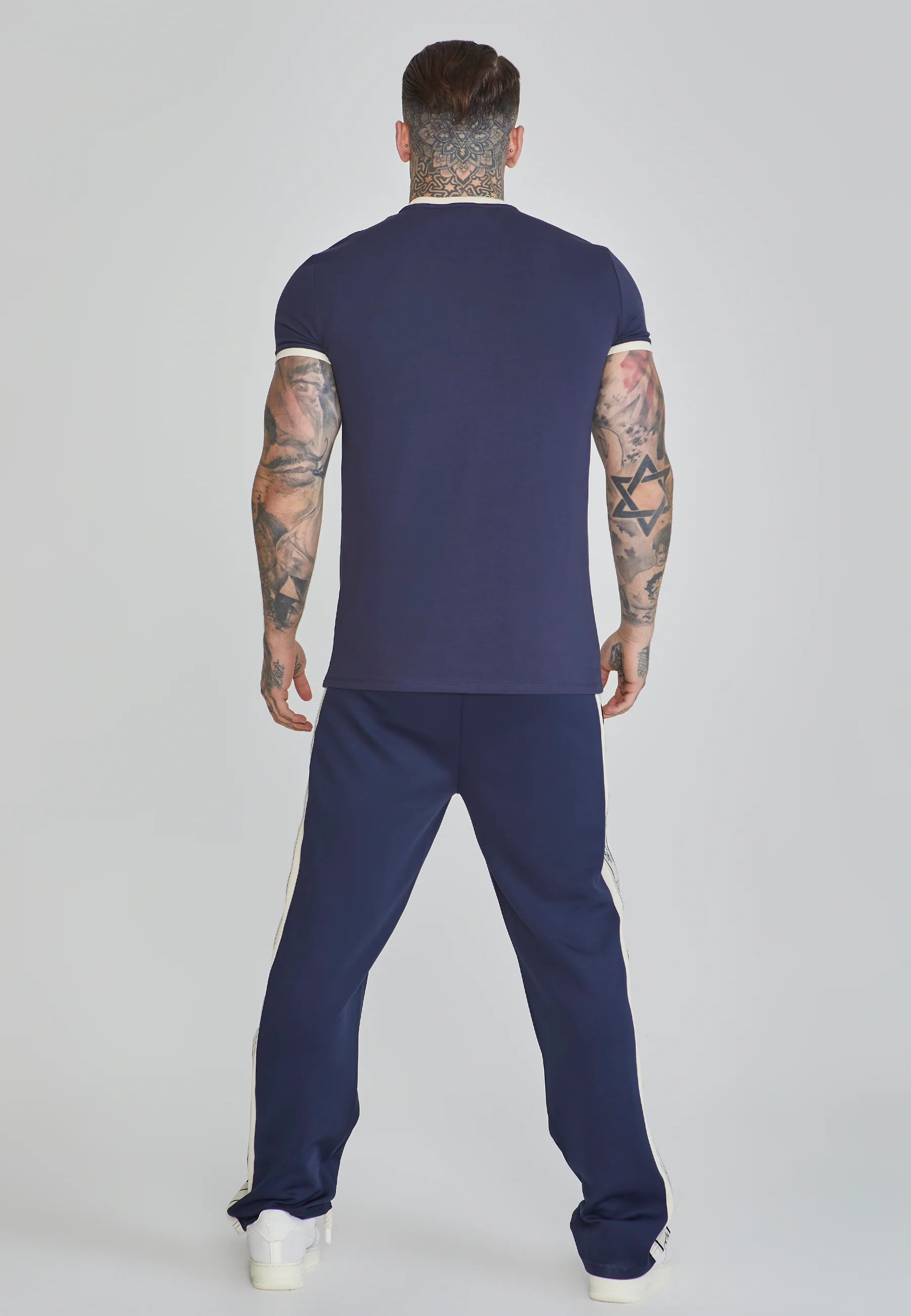 Navy Ringer T-Shirt - Image 5