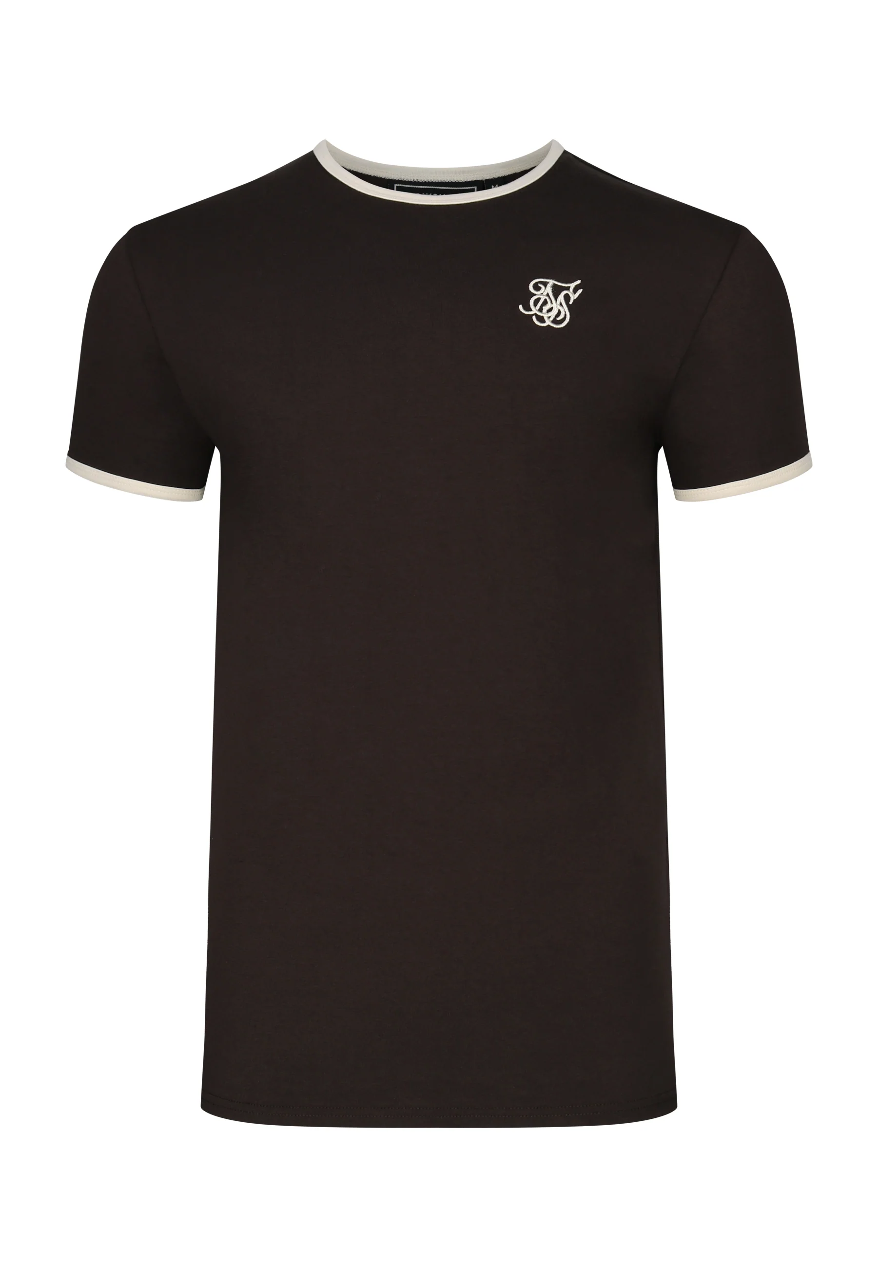 Brown and Stone Ringer T-Shirt - Image 6