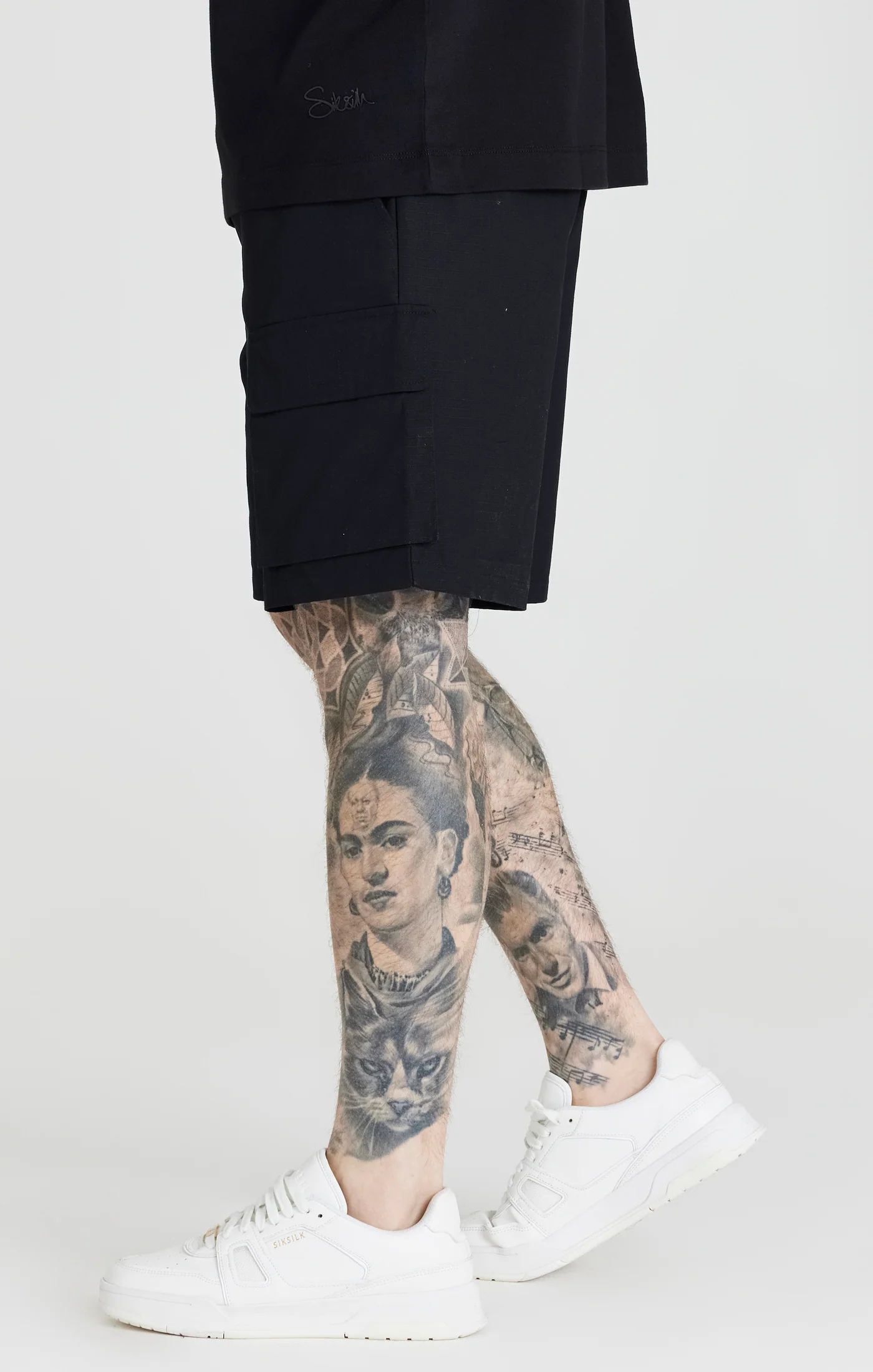 Black Ripstop Cargo Short - Image 2