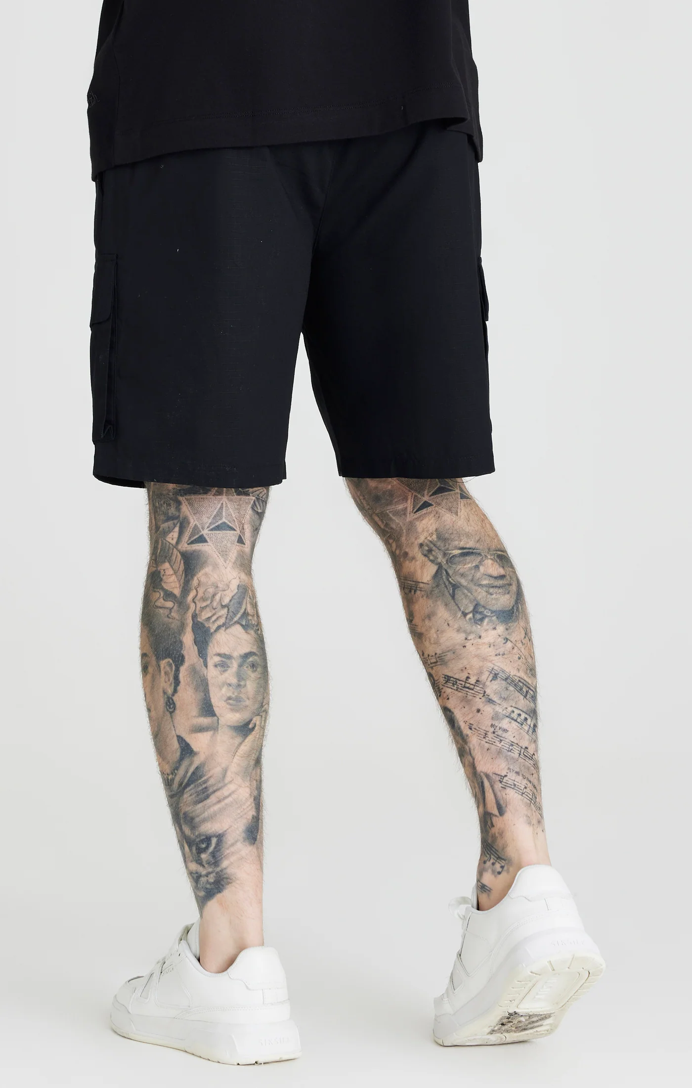 Black Ripstop Cargo Short - Image 3