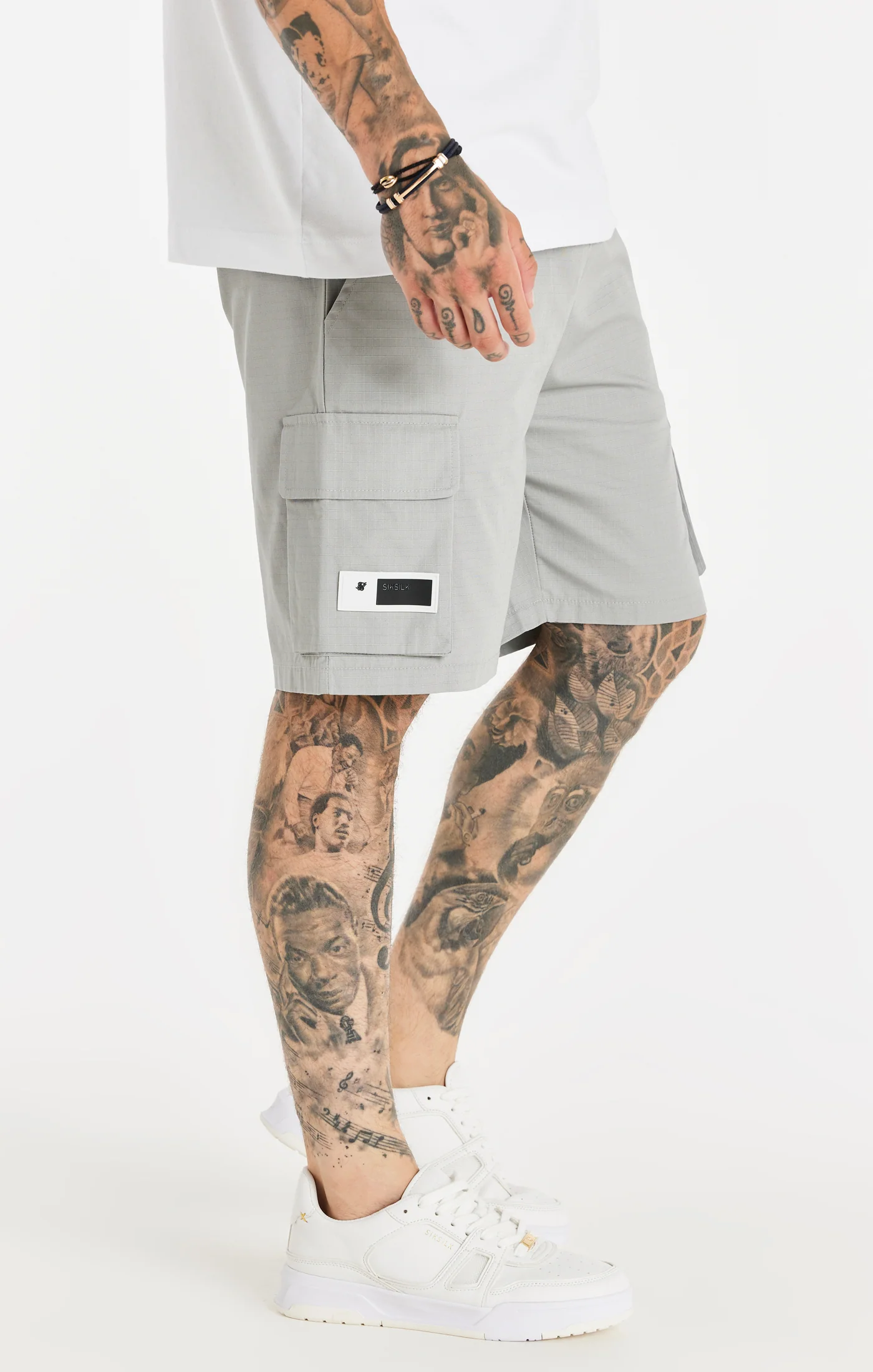 Grey Ripstop Cargo Short - Image 2