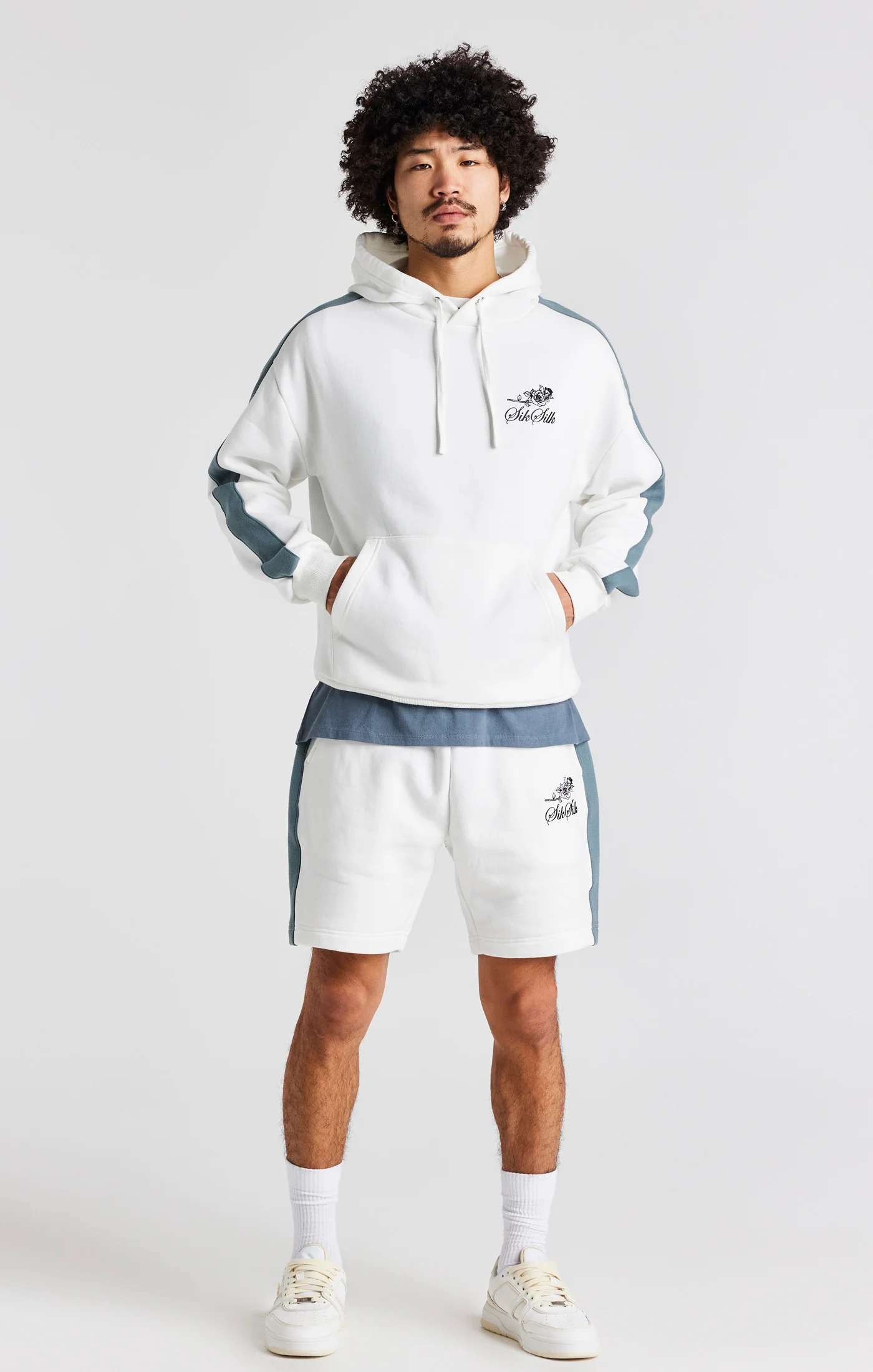 White Rose Oversized Hoodie - Image 3