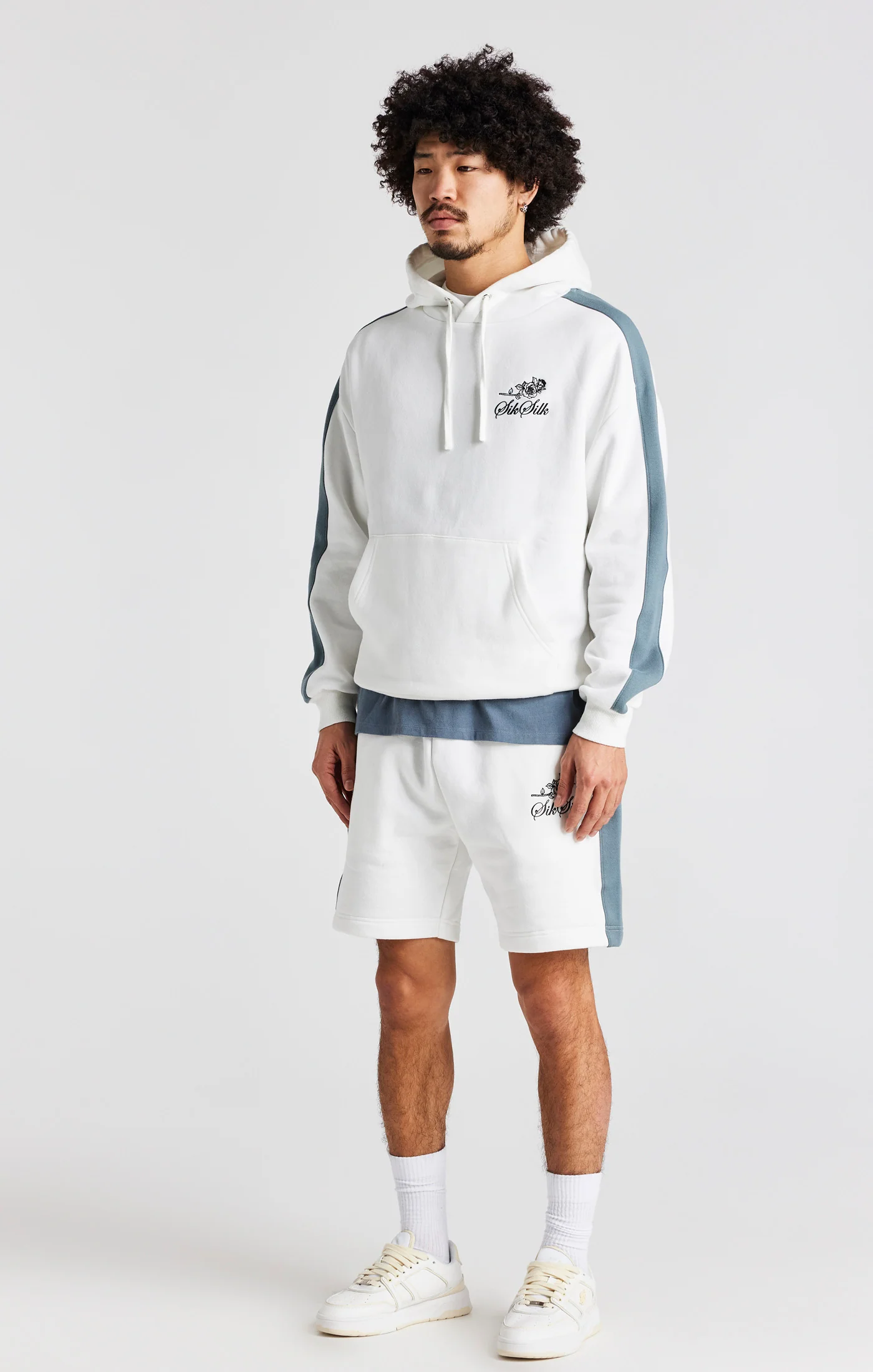 White Rose Oversized Hoodie - Image 4