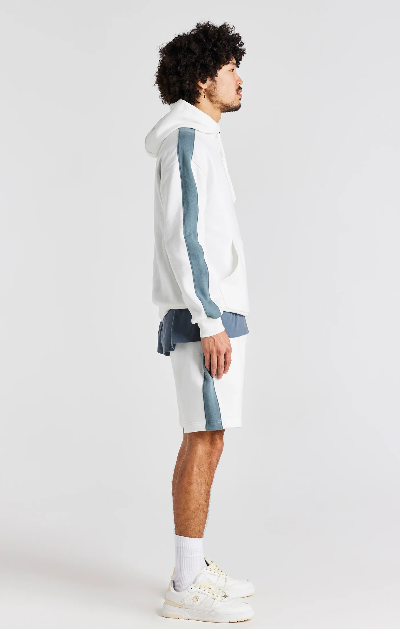 White Rose Oversized Hoodie - Image 6