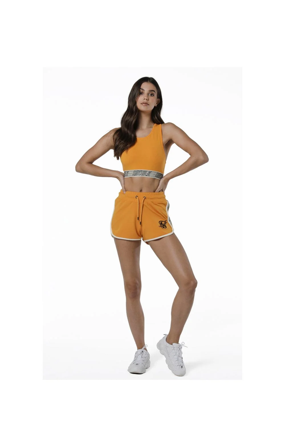 SikSilk Runner Bralette - Yellow - Image 3