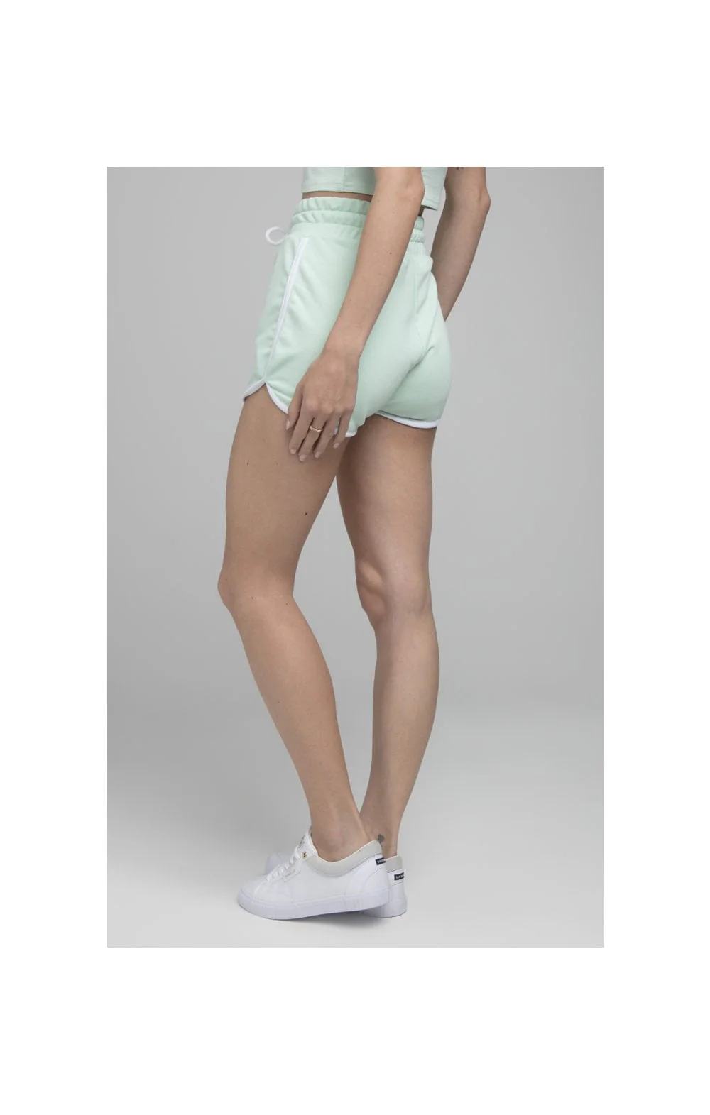 SikSilk Runner Shorts - Mint - Image 3