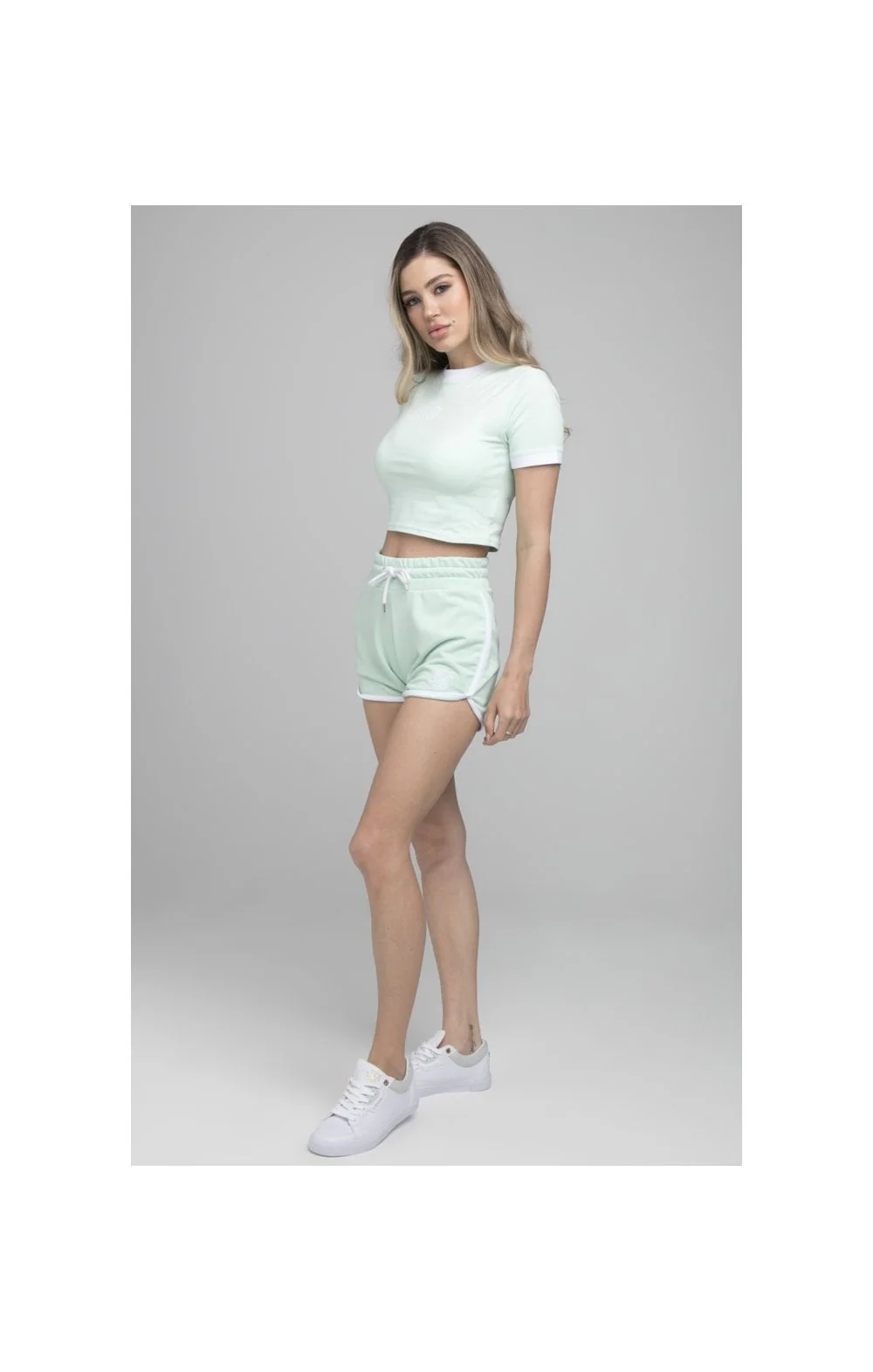 SikSilk Runner Shorts - Mint - Image 5