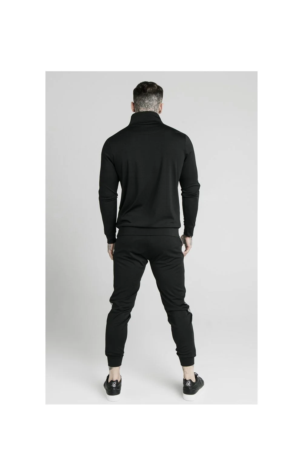 SikSilk Runner Tape Pants - Black - Image 6