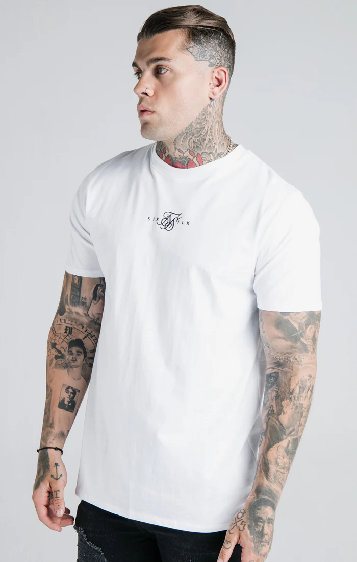 White Essential Muscle Fit T-Shirt