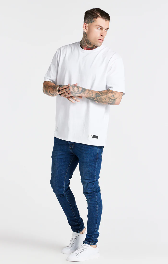 White Oversized T-Shirt - Image 4