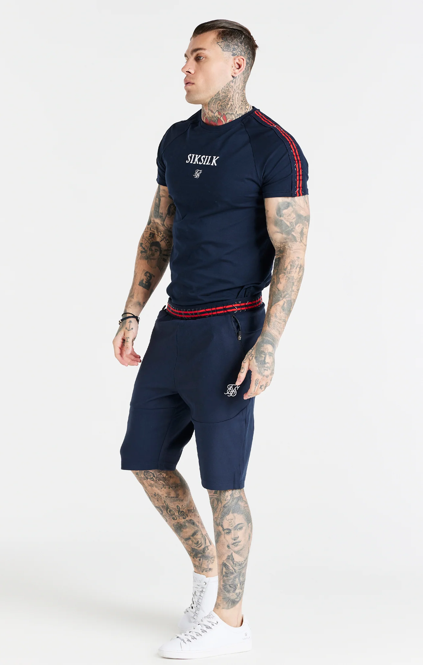 Navy Muscle Fit T-Shirt - Image 4
