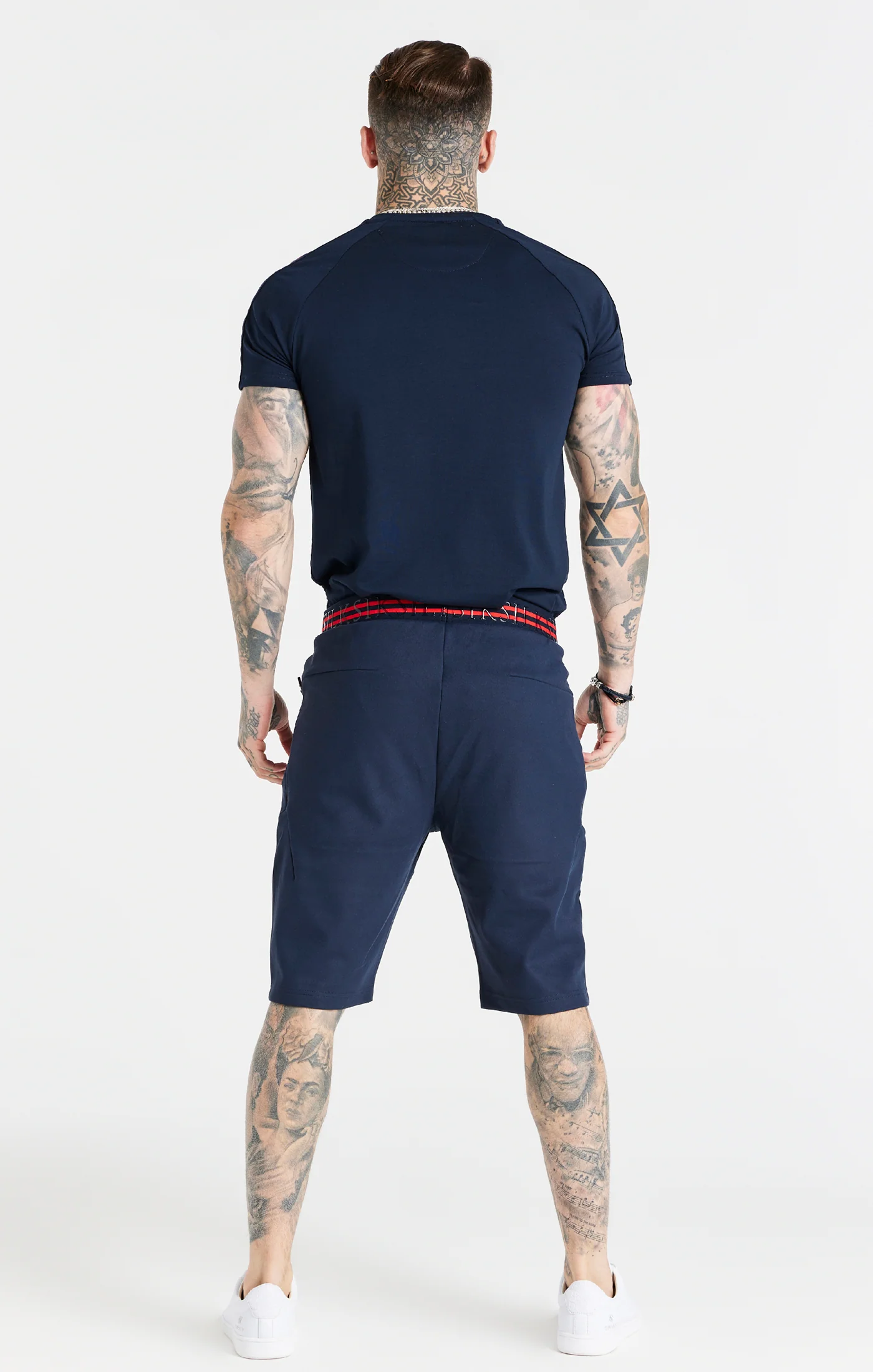 Navy Muscle Fit T-Shirt - Image 5