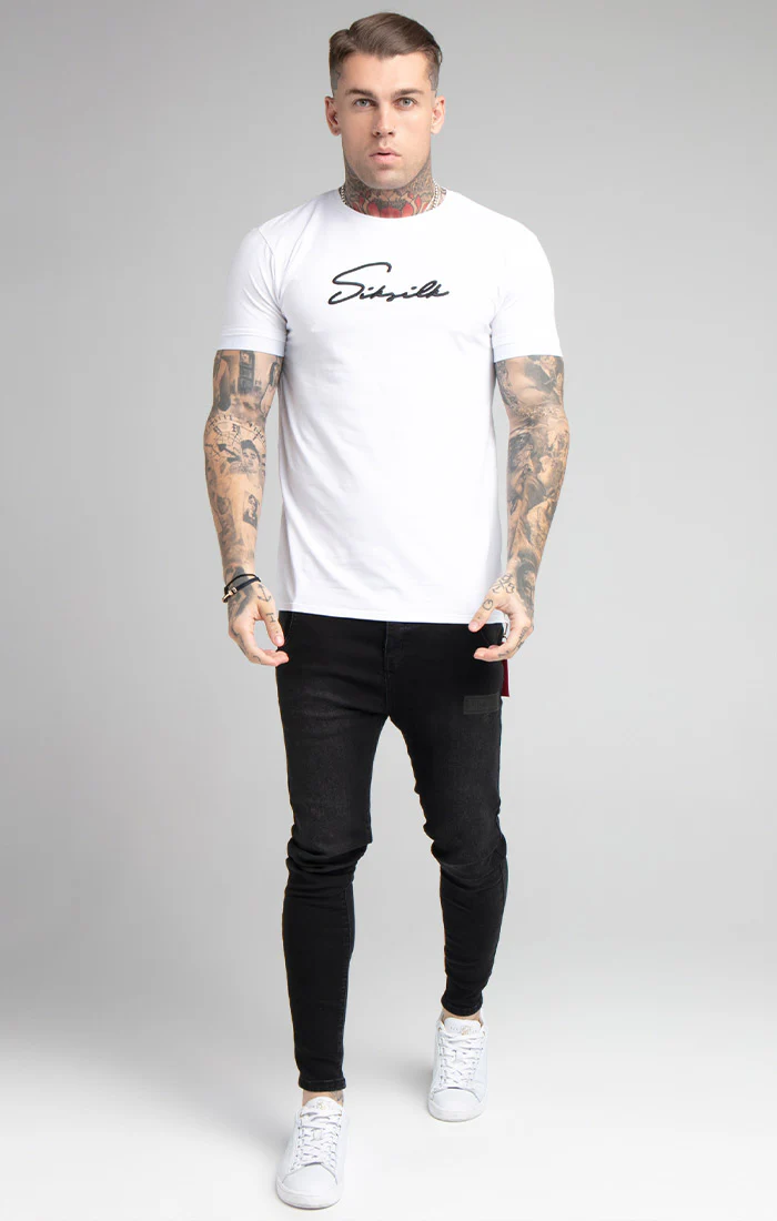 White Flight Muscle Fit T-Shirt - Image 3