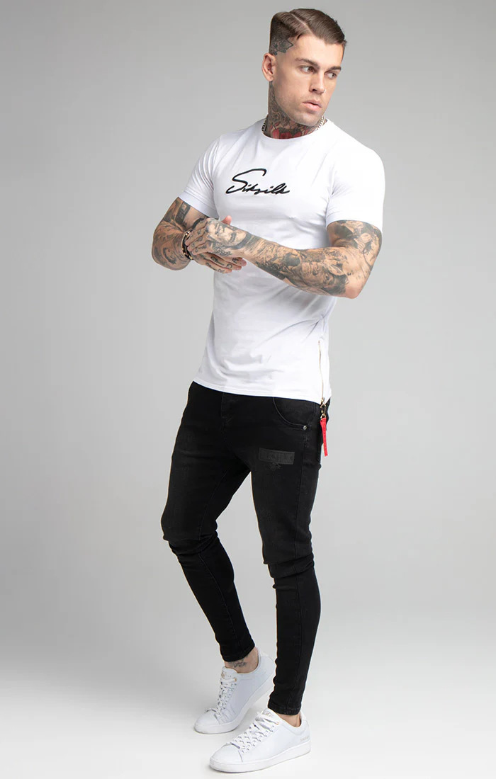 White Flight Muscle Fit T-Shirt - Image 4
