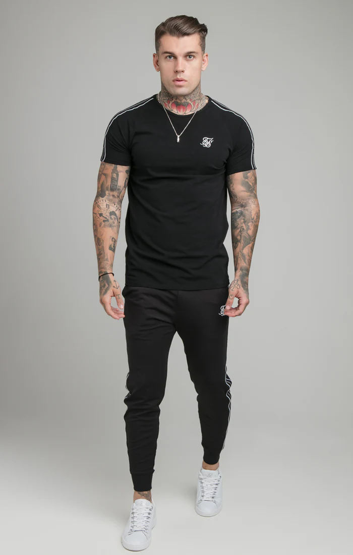 Black Muscle Fit T-Shirt - Image 3