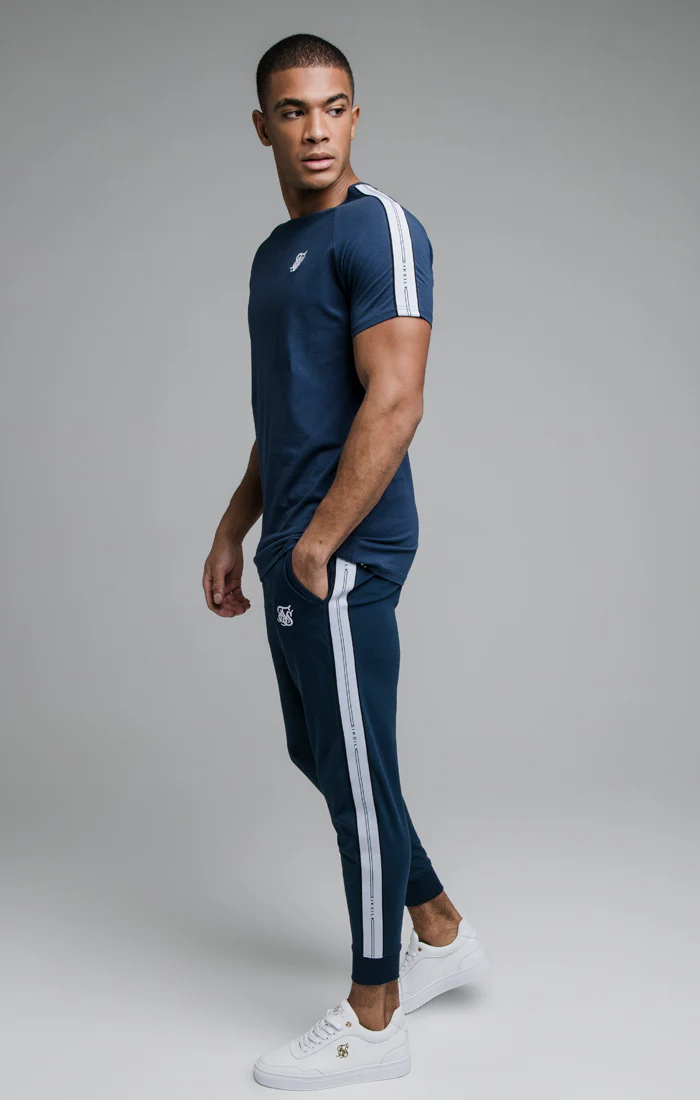 Navy Muscle Fit T-Shirt - Image 3