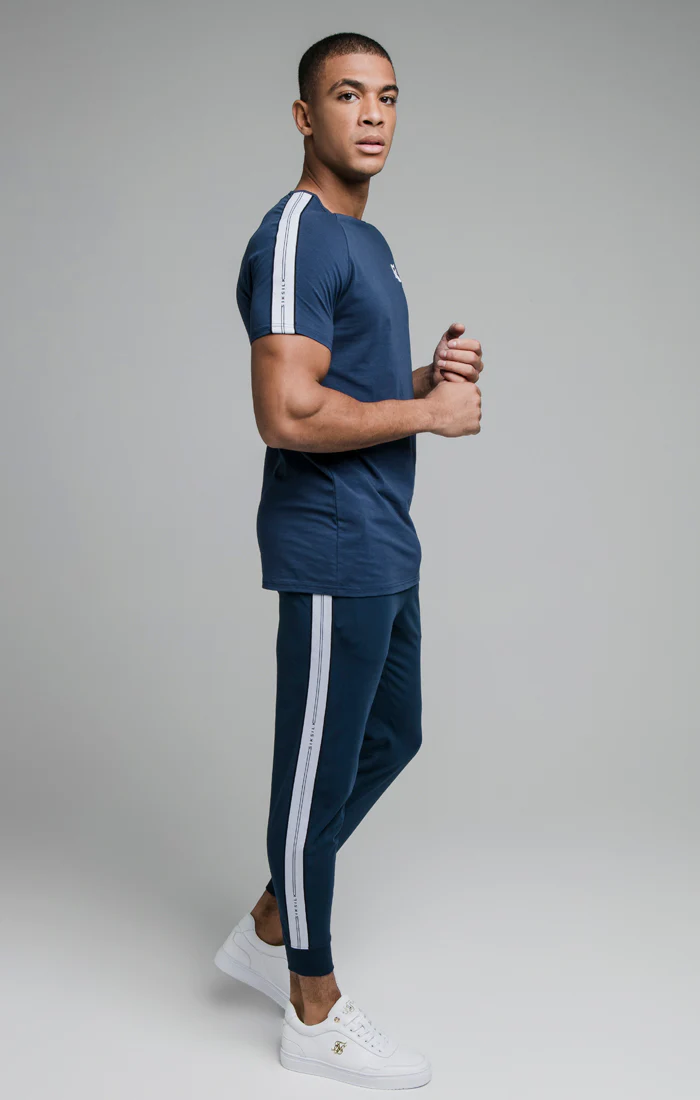Navy Muscle Fit T-Shirt - Image 4
